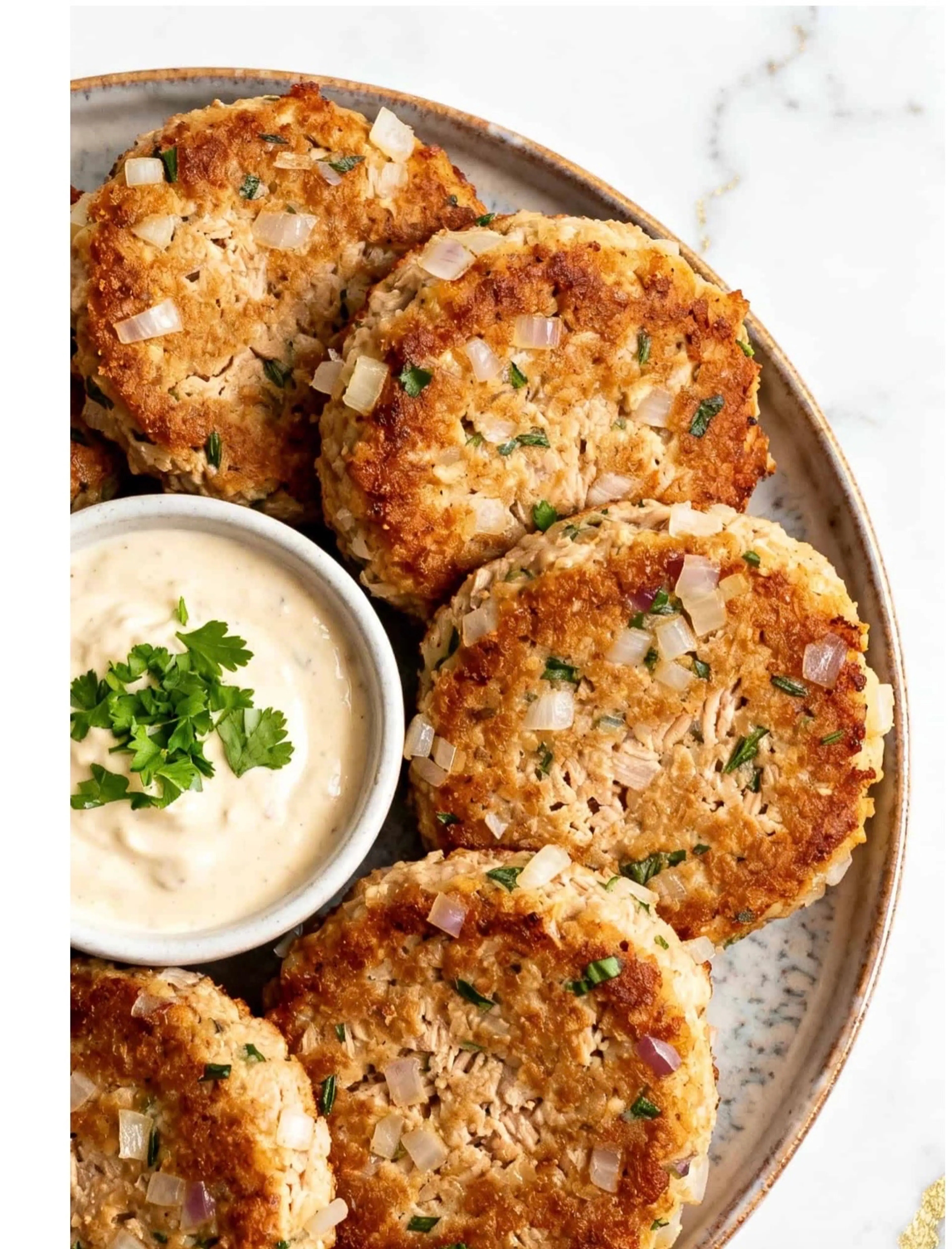 Cottage Cheese Tuna Cakes