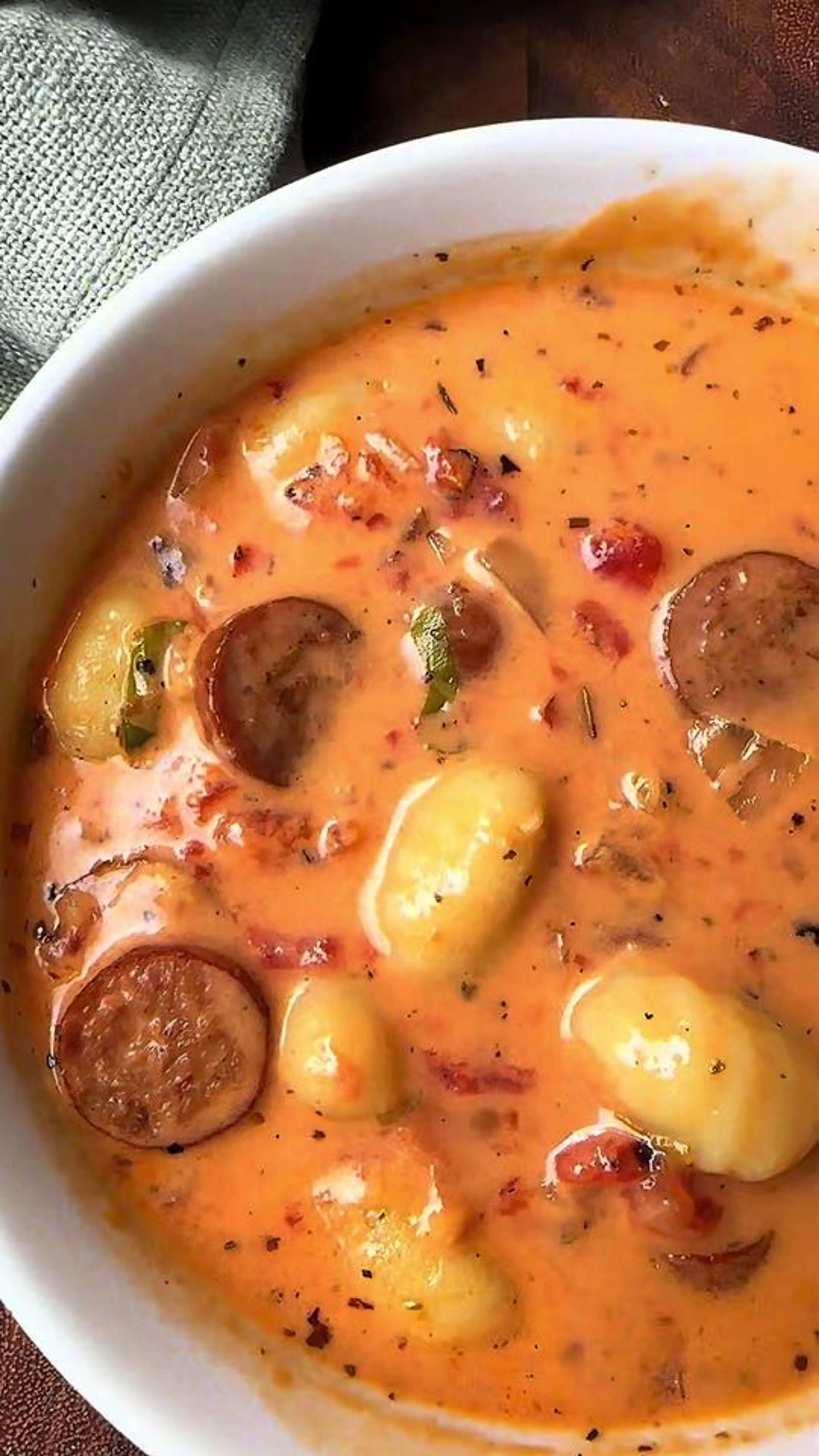 Tomato Gnocchi Soup