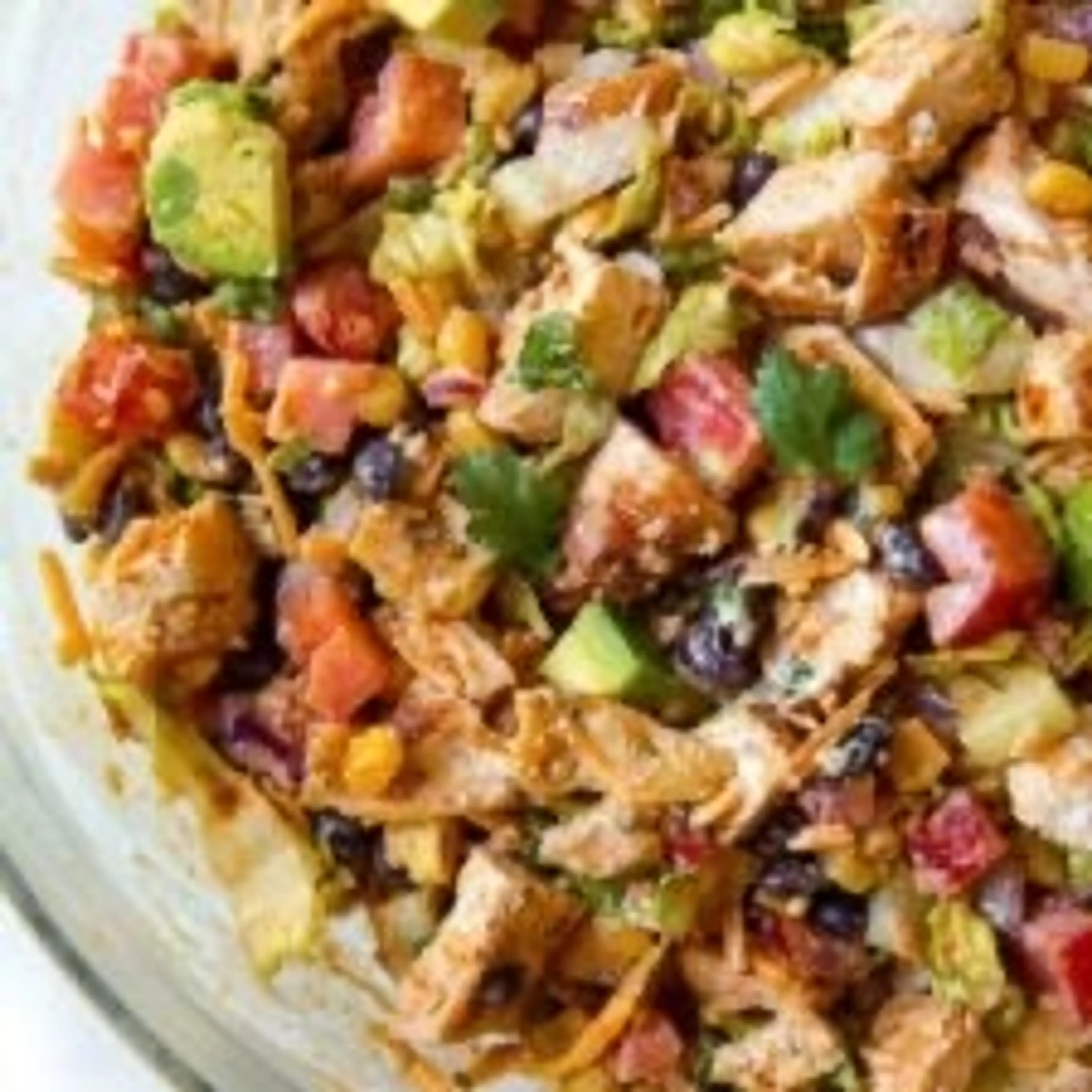 Southwestern Chopped Chicken Salad