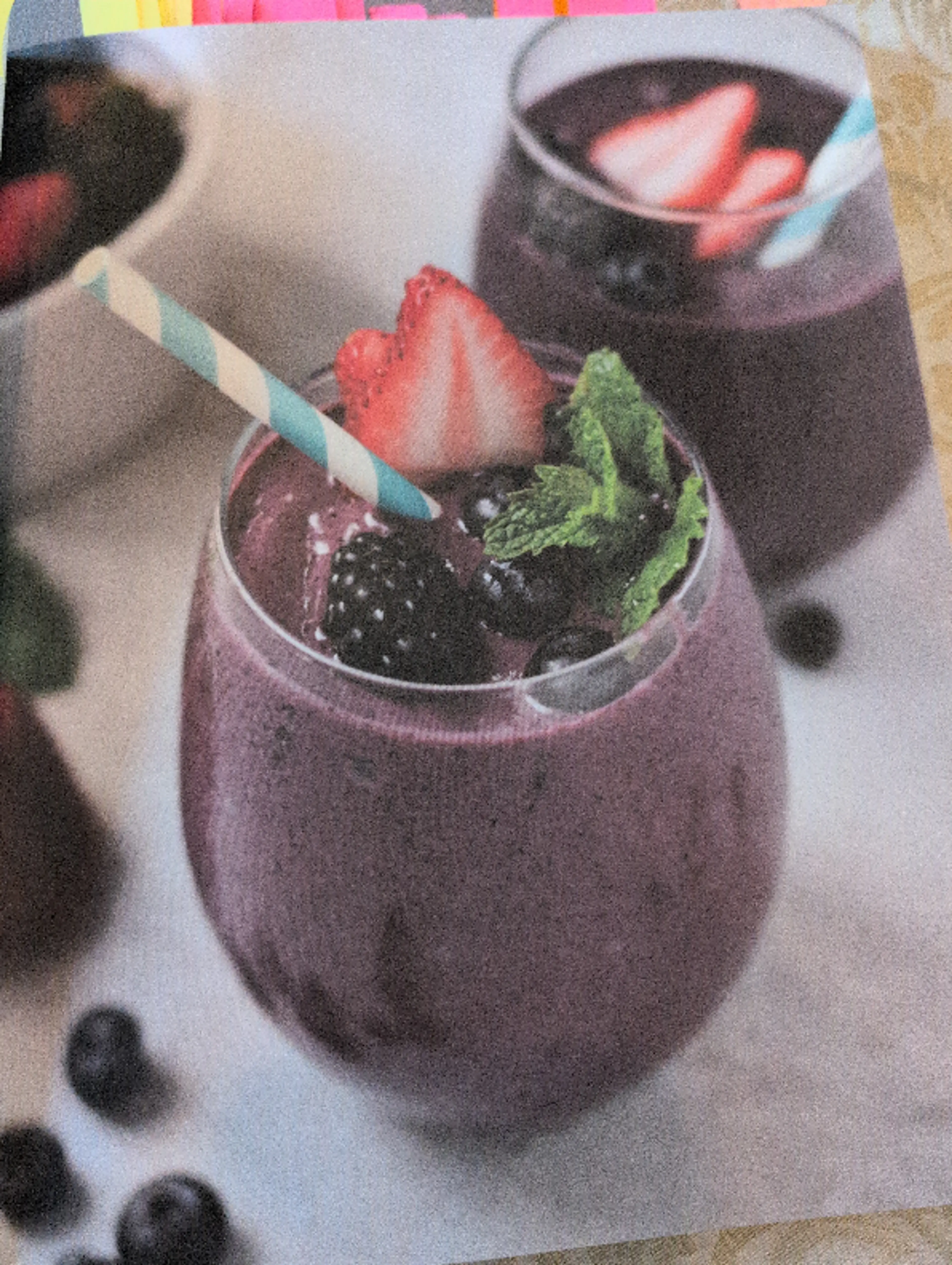 Pomegranate Berry Smoothie