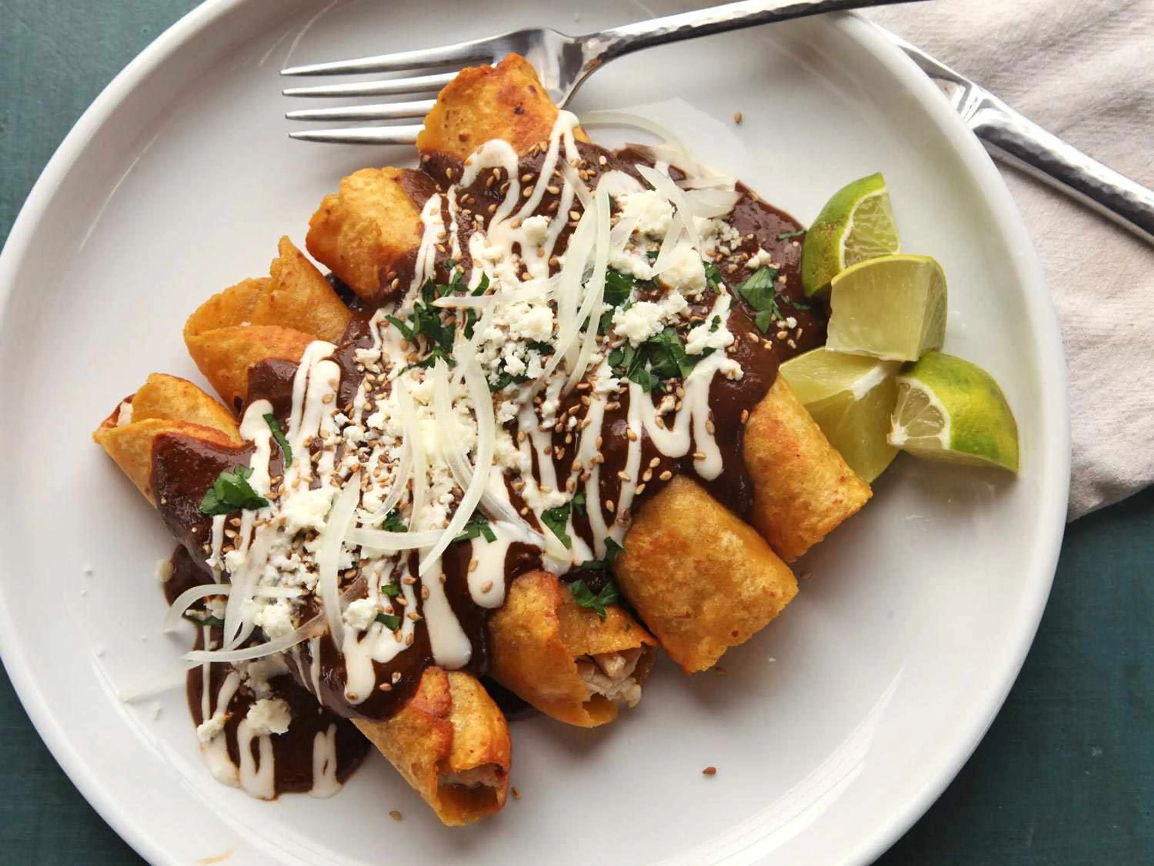 15-Minute Turkey Enchiladas Recipe