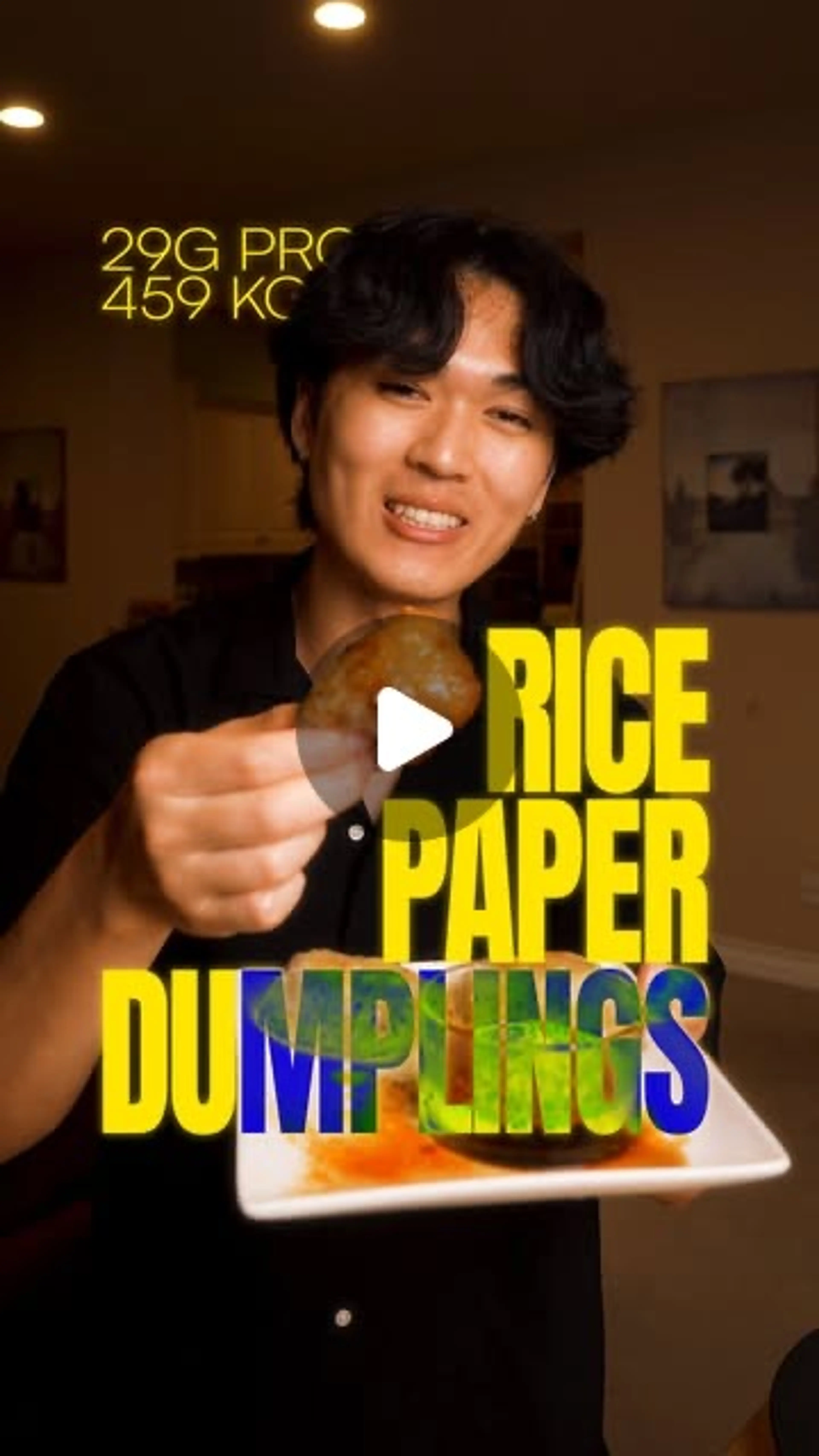 Crispy Rice Paper Dumplings