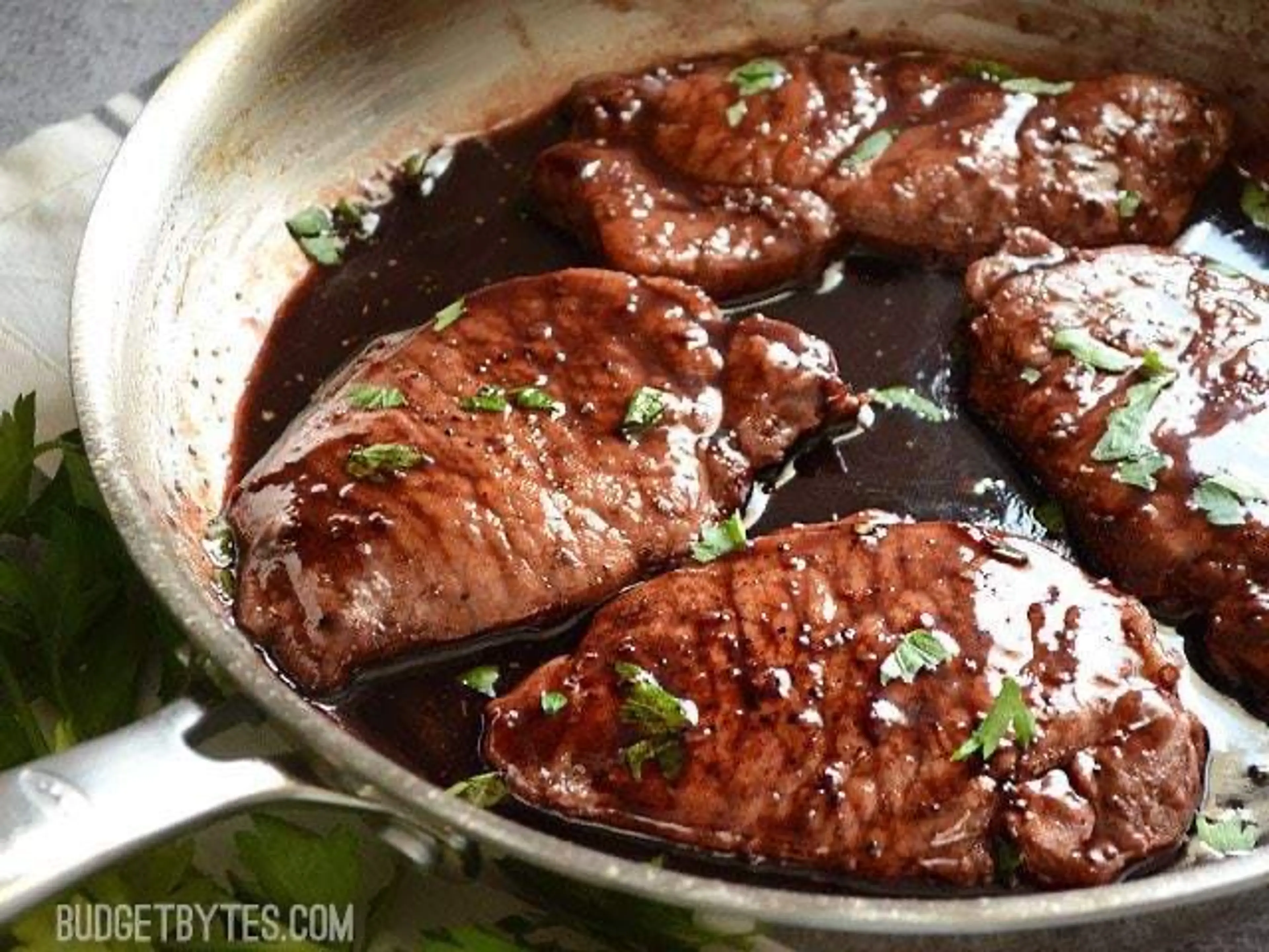 Blackberry Sage Pork Chops