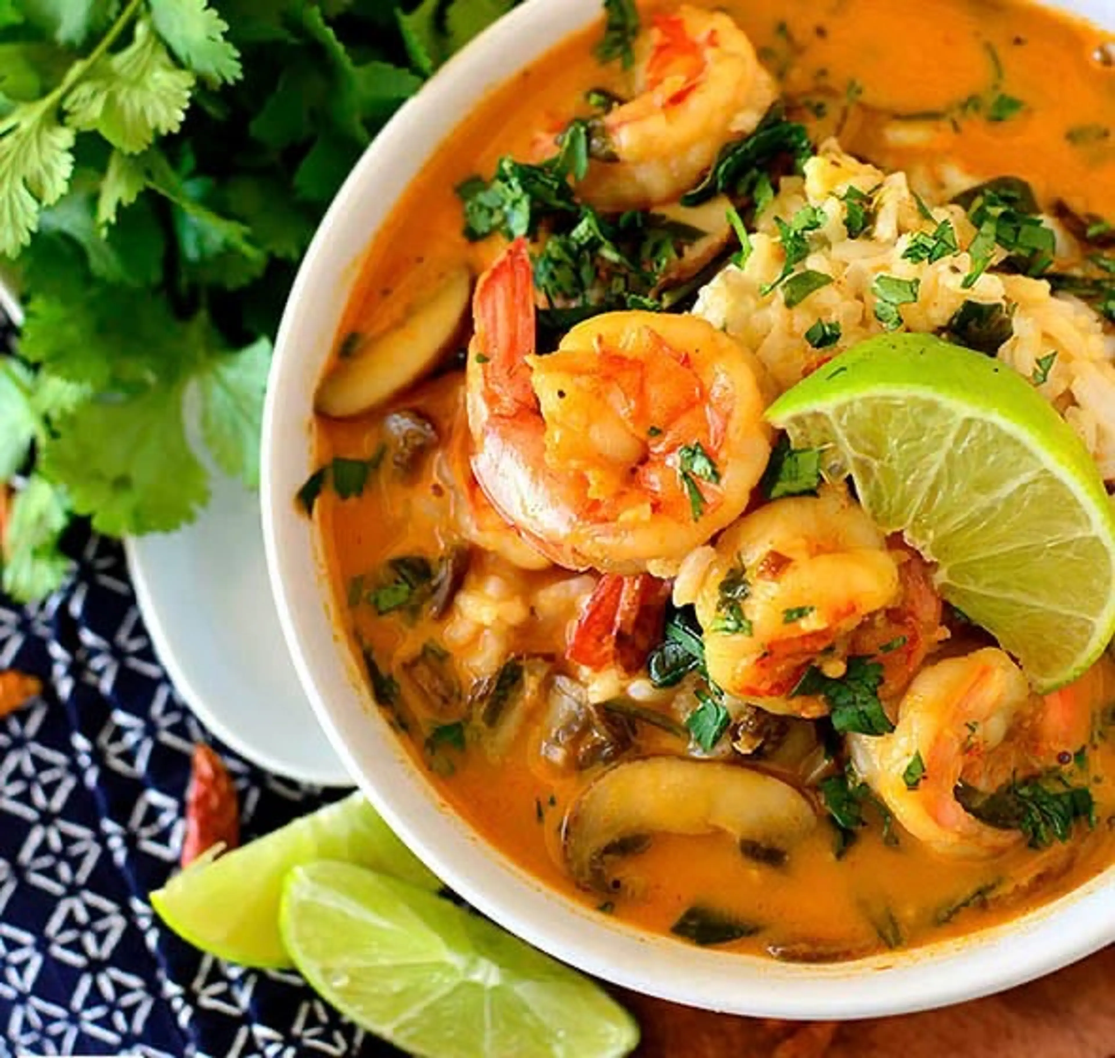 Thai Coconut Shrimp Soup