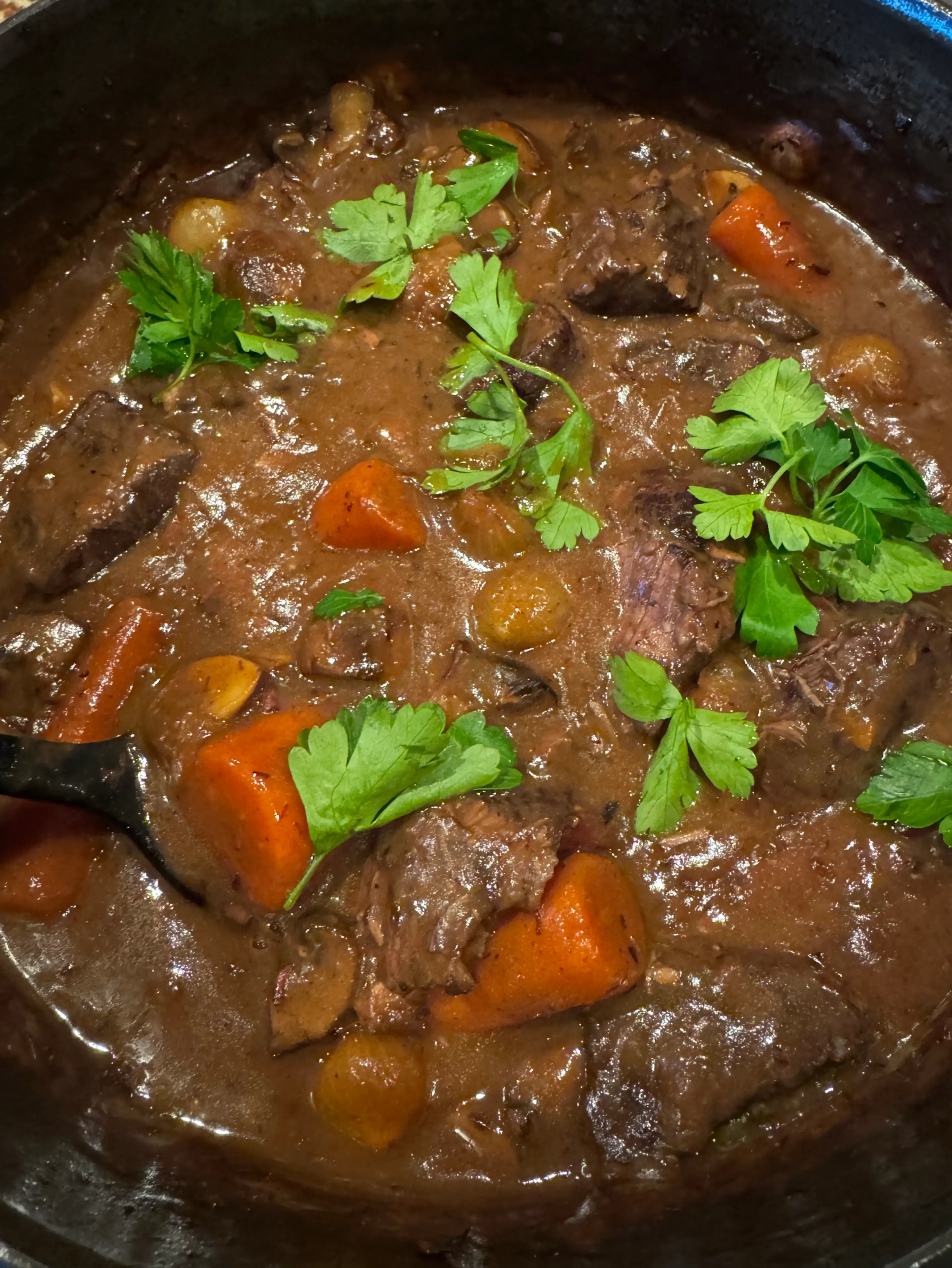 Boeuf Bourguignon a La Julia Child