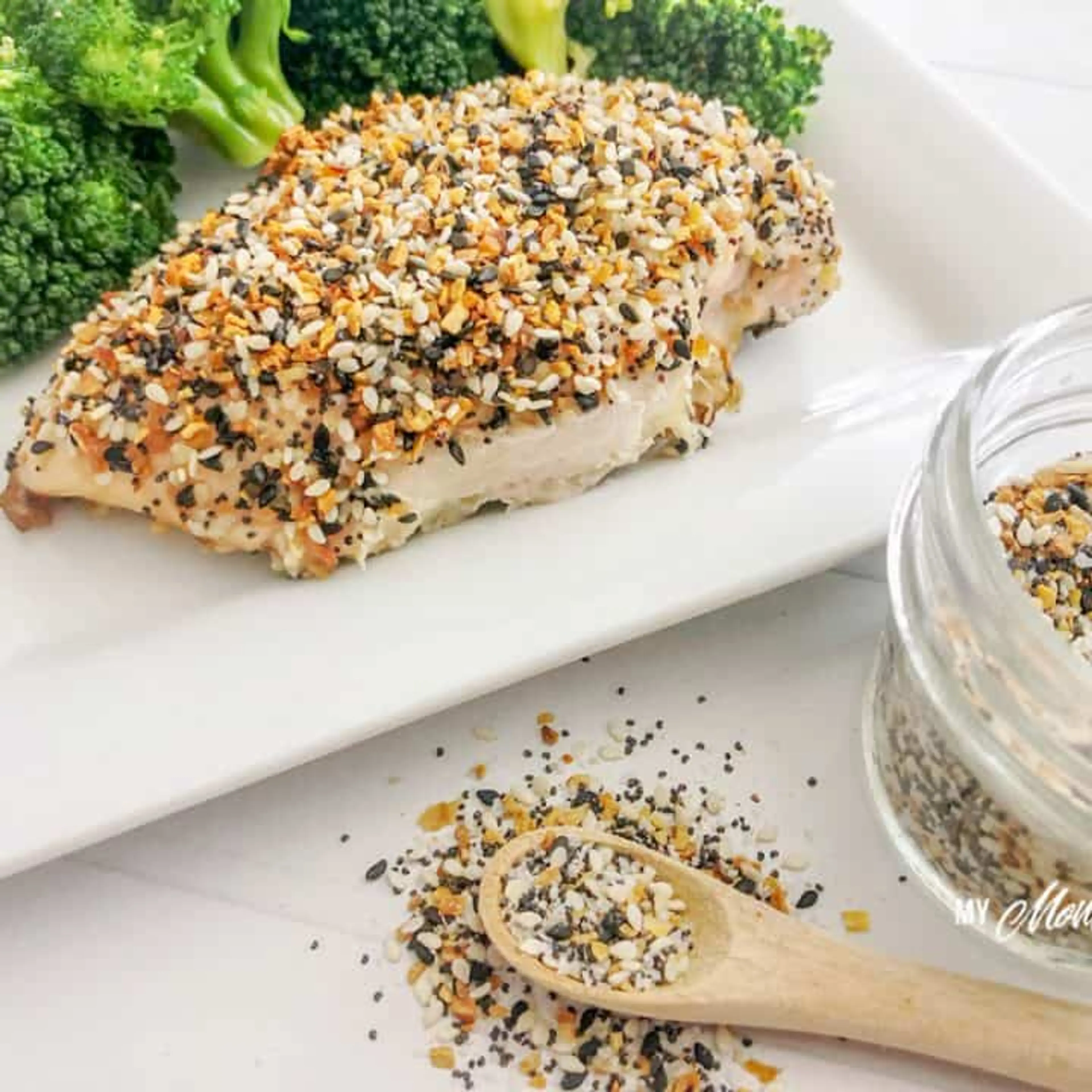 Everything Bagel Seasoned Baked Chicken