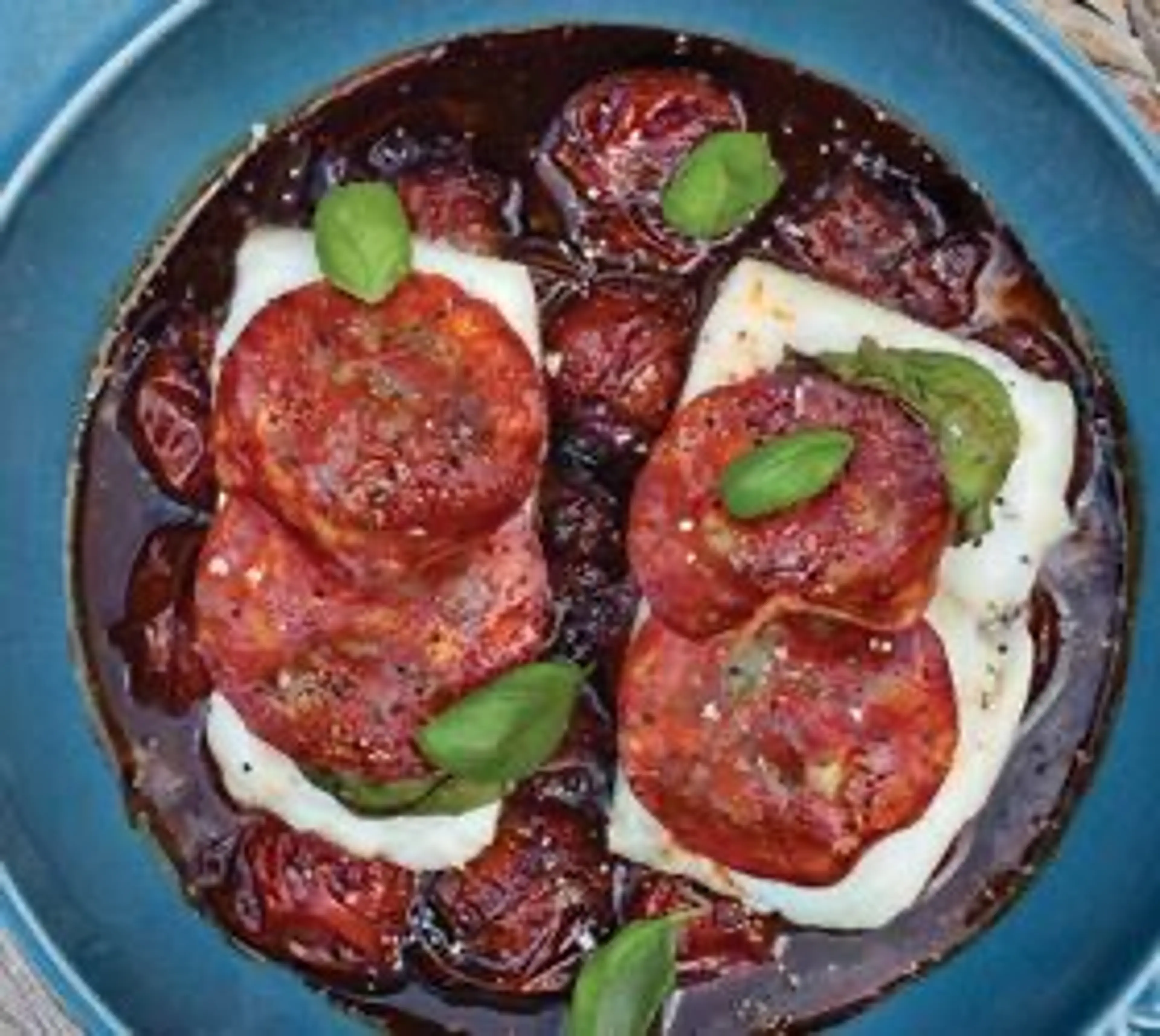 Fresh Baked Cod Fillets with Chorizo & Honey Cherry Tomatoes