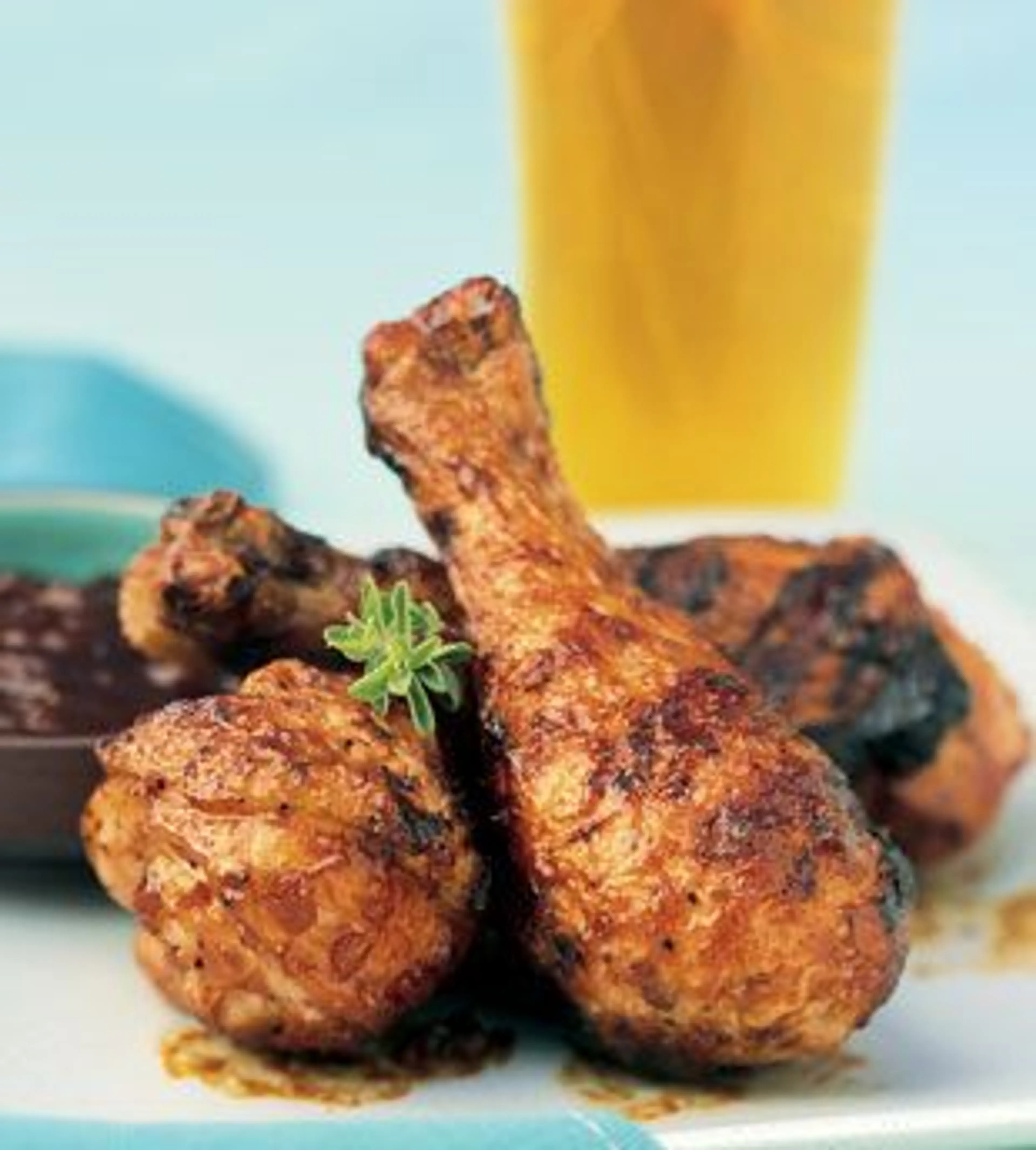 Bourbon-Molasses Chicken Drumsticks