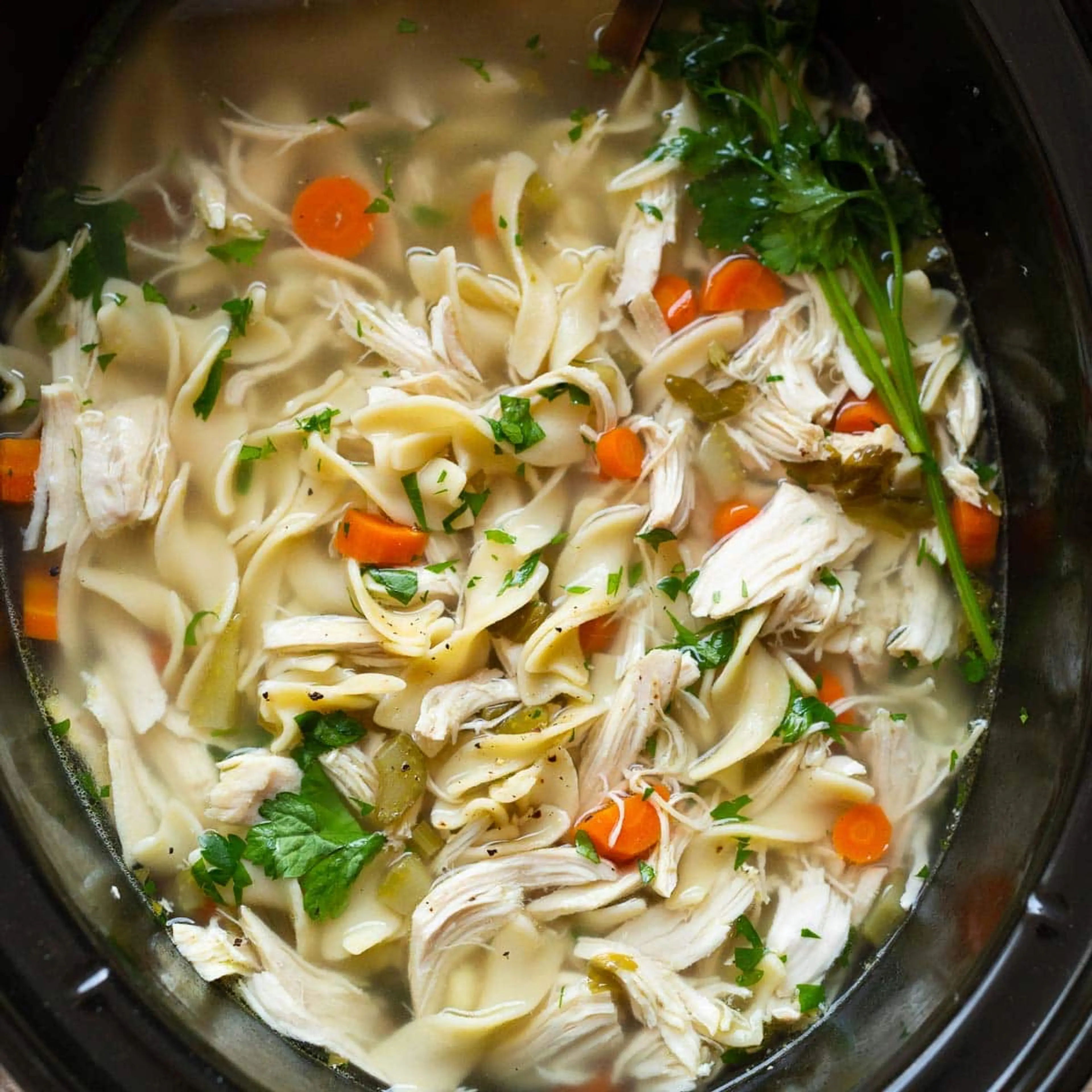 Crock Pot Chicken Noodle Soup Recipe