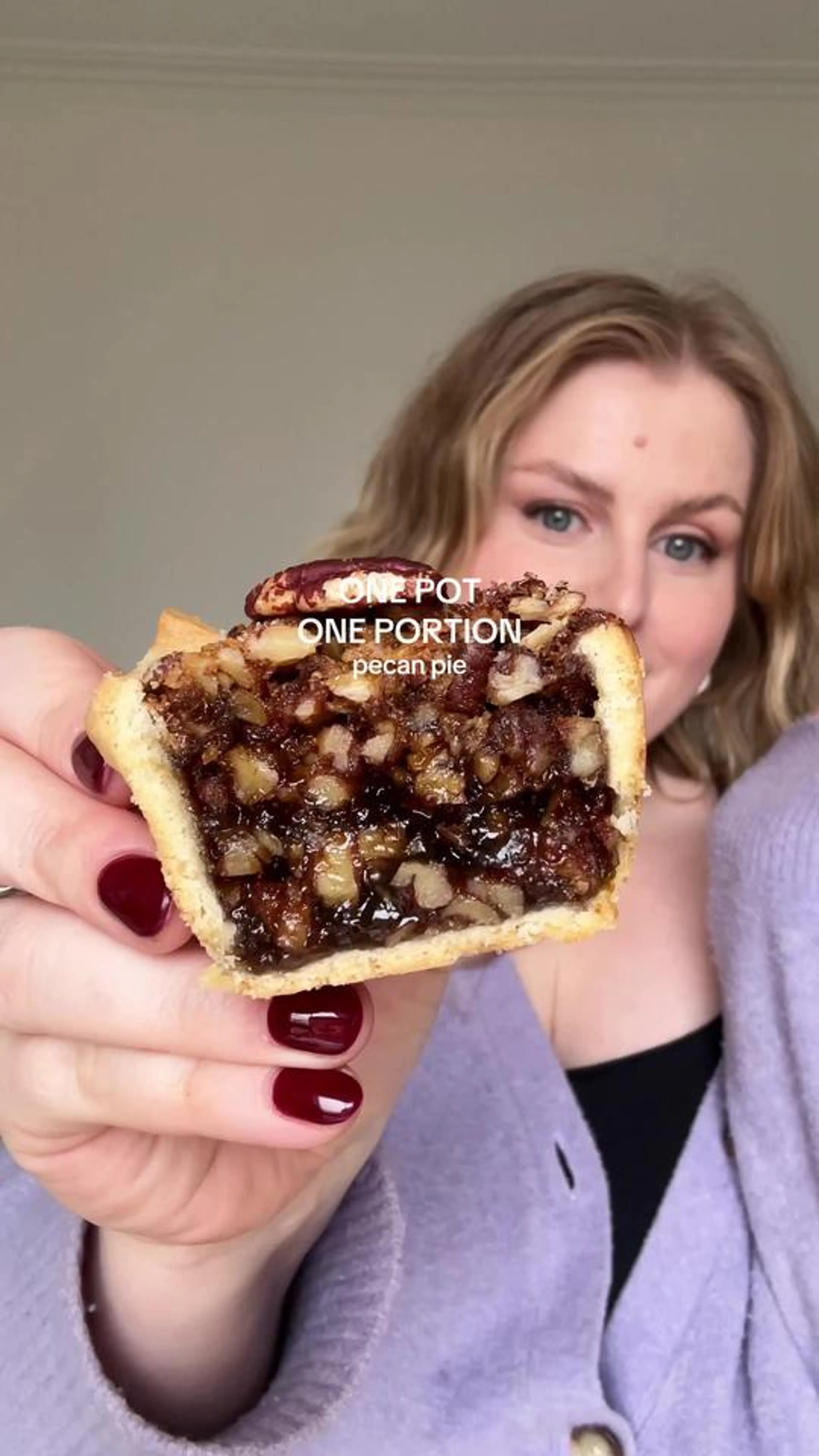 One Pot, One Portion | Pecan Pie