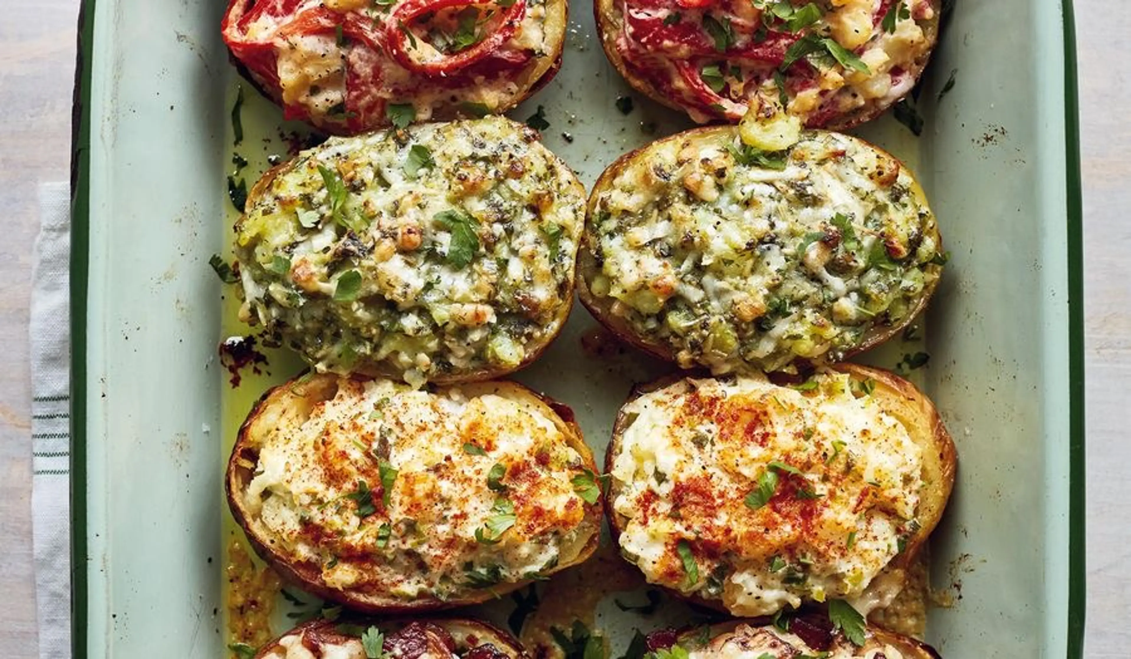 Mary Berry’s Posh Jacket Potatoes