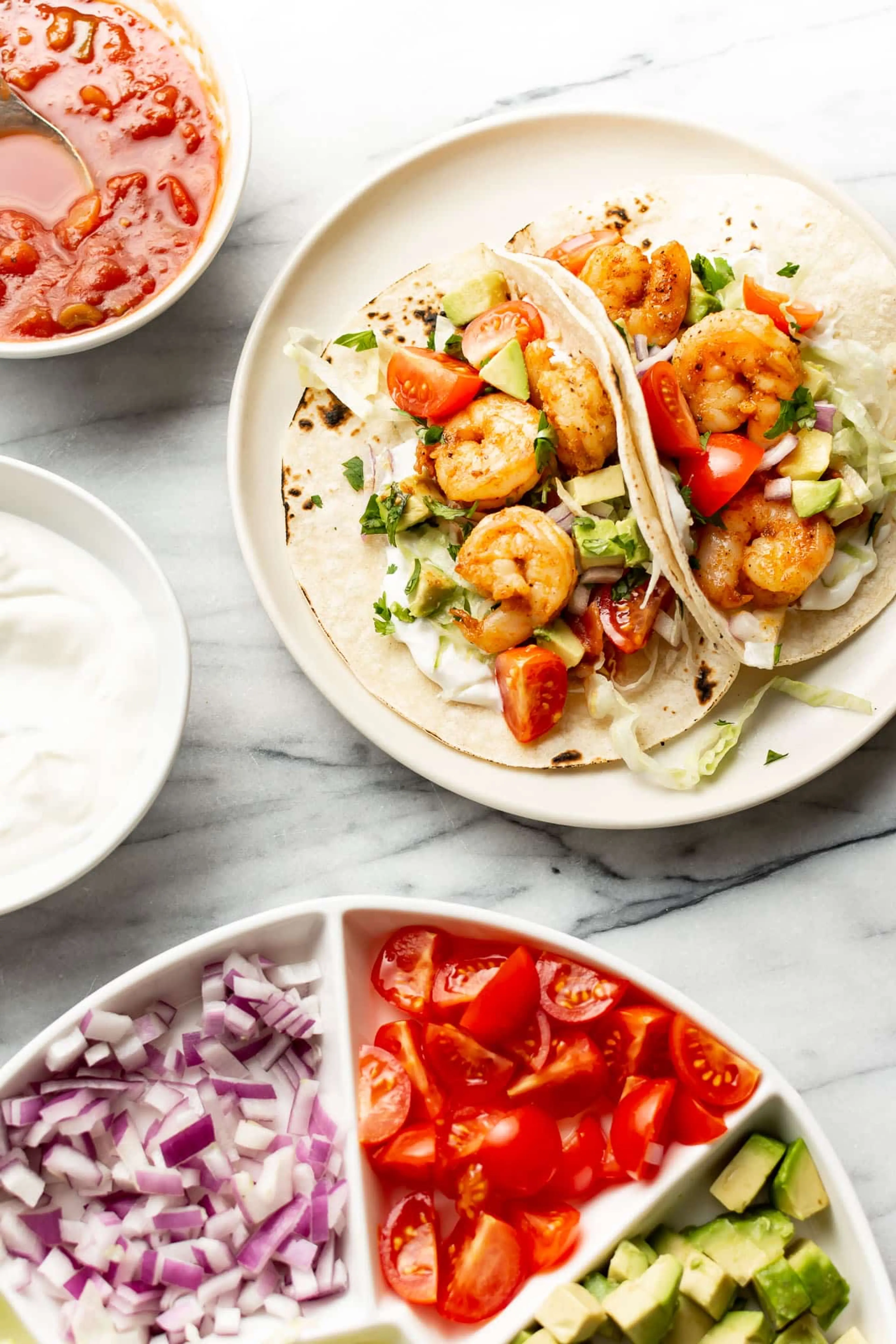 Easy Shrimp Tacos