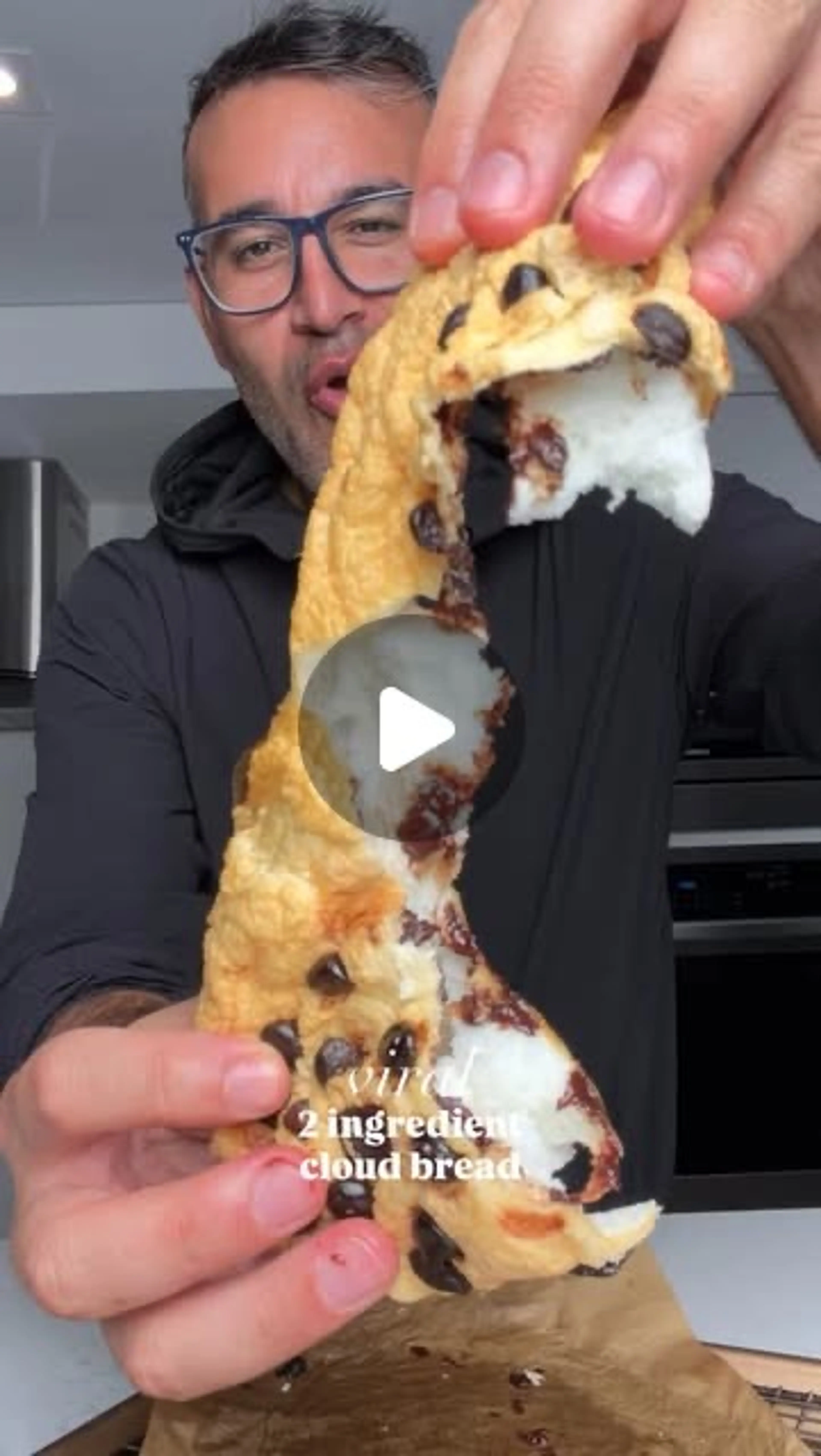 Viral Chocolate Chip Cloud Bread