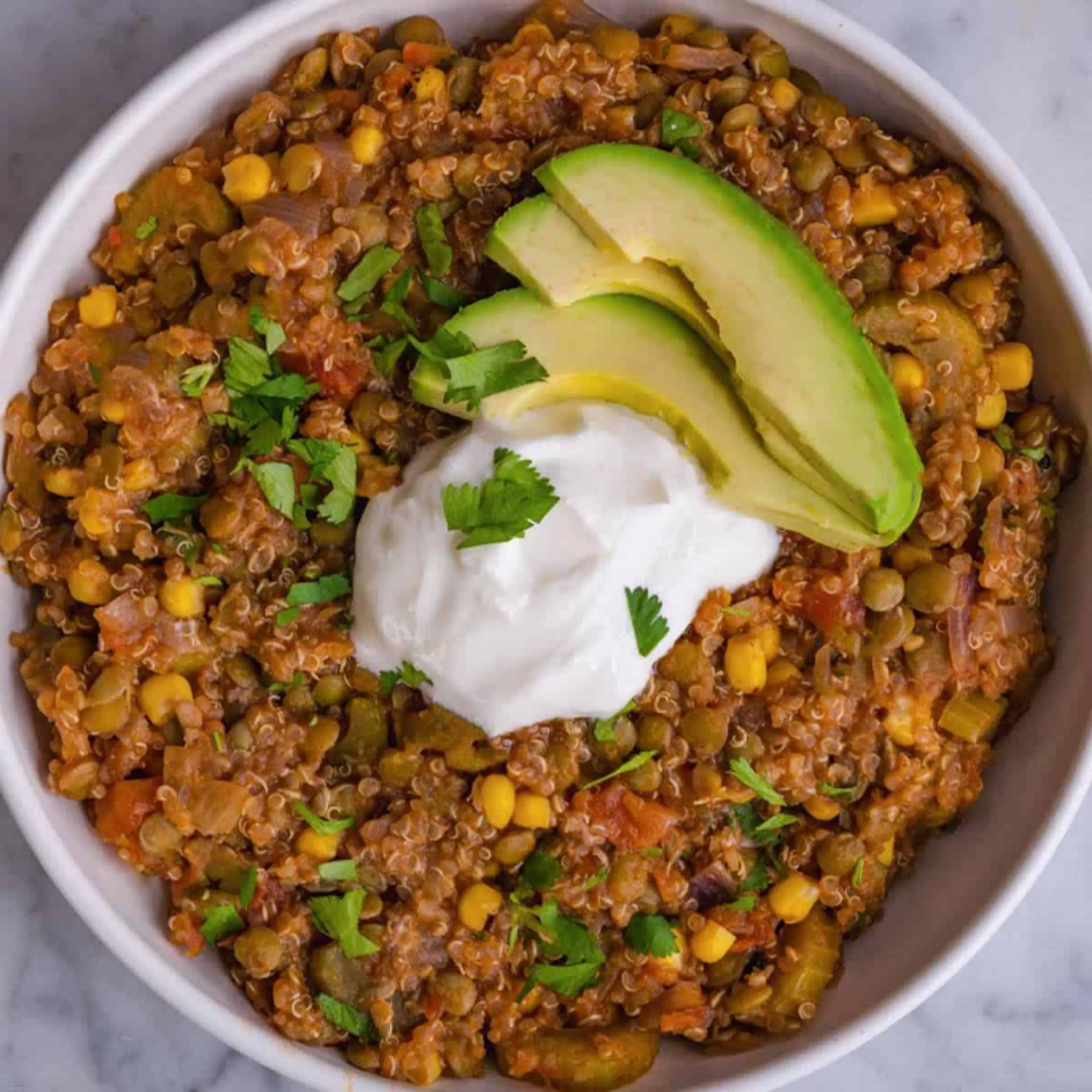 High-Protein One-Pot Quinoa & Lentils