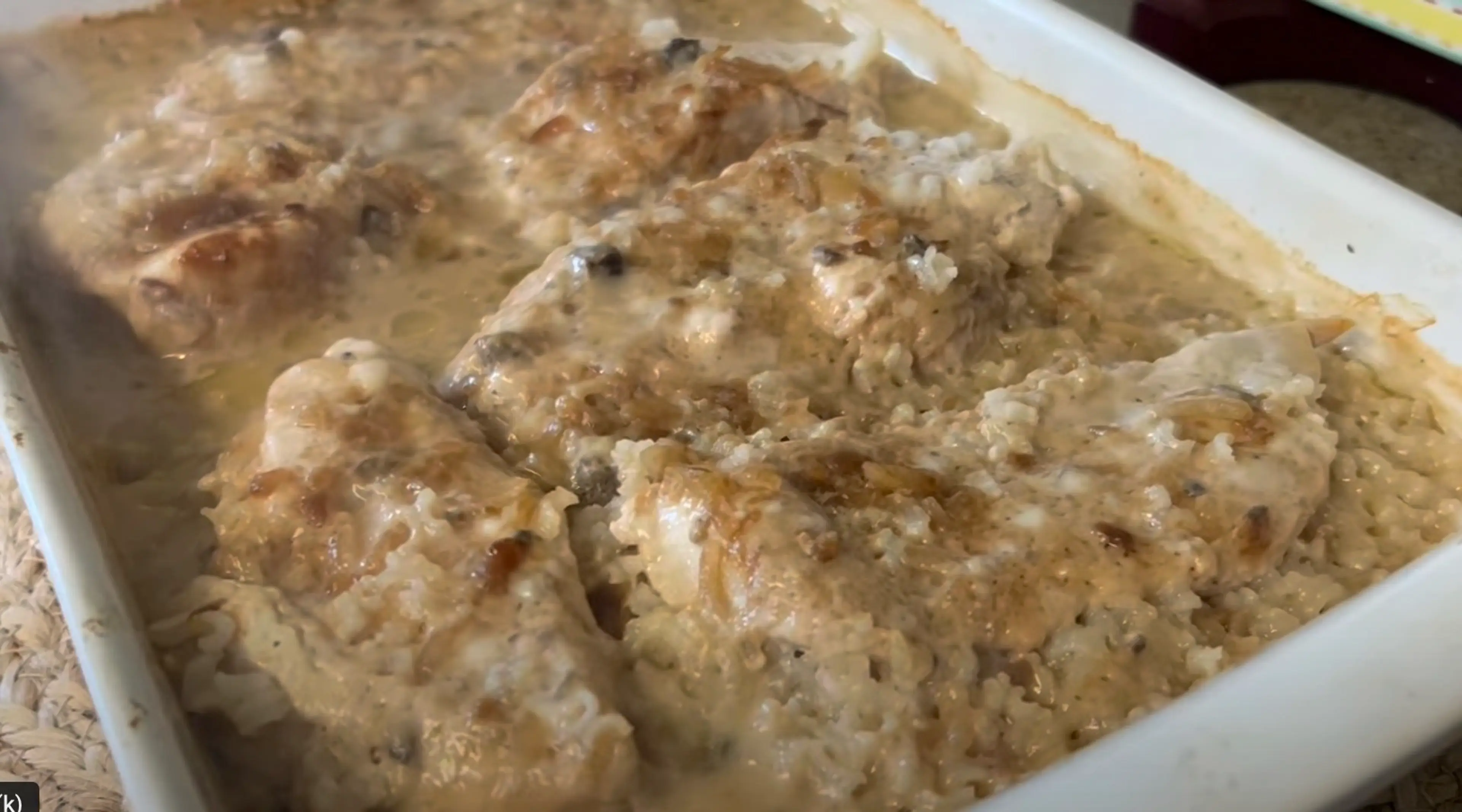 No Peek Chicken Casserole GUM