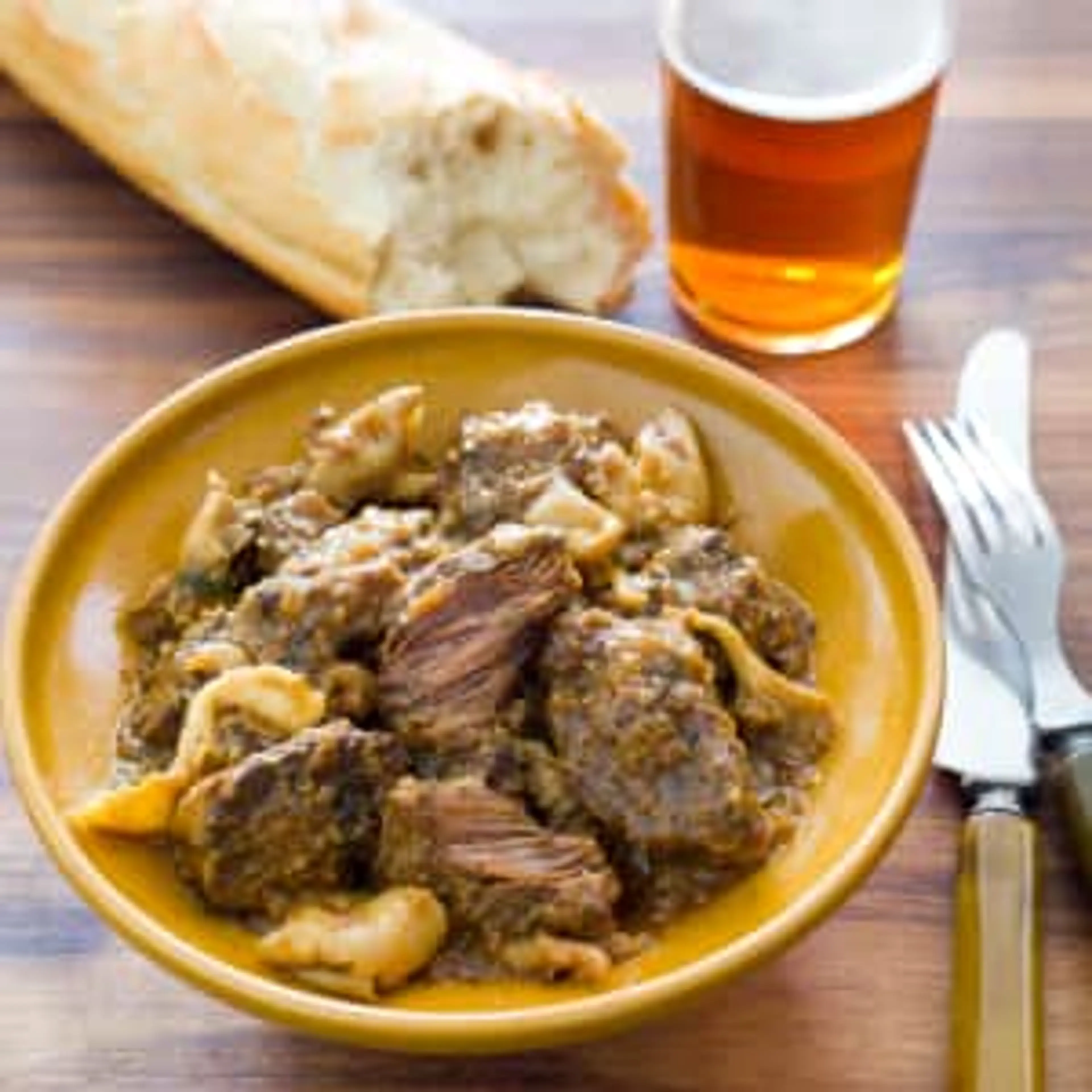 Catalan-Style Beef Stew with Mushrooms