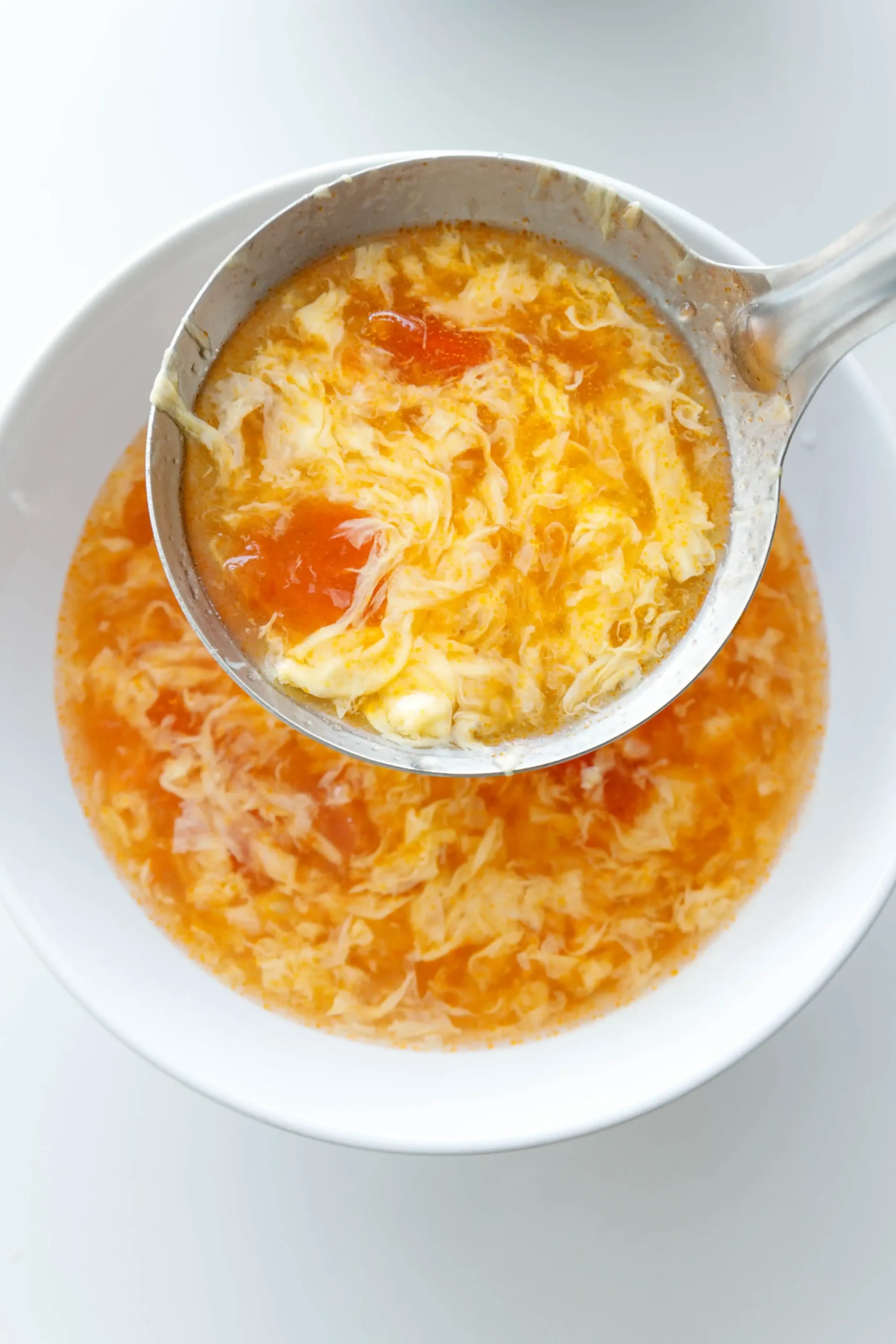 Tomato Egg Drop Soup
