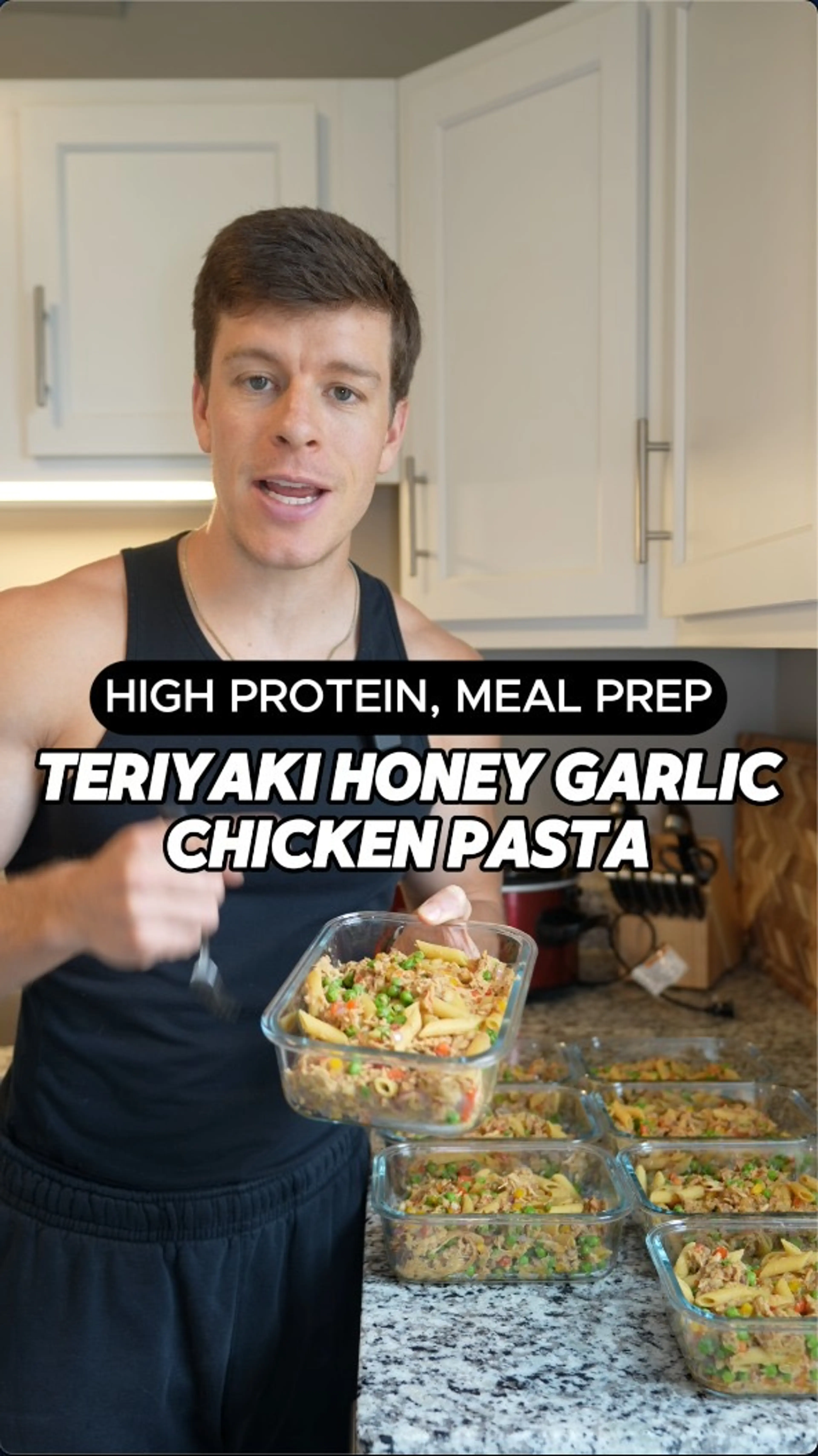Teriyaki Honey Garlic Chicken Pasta