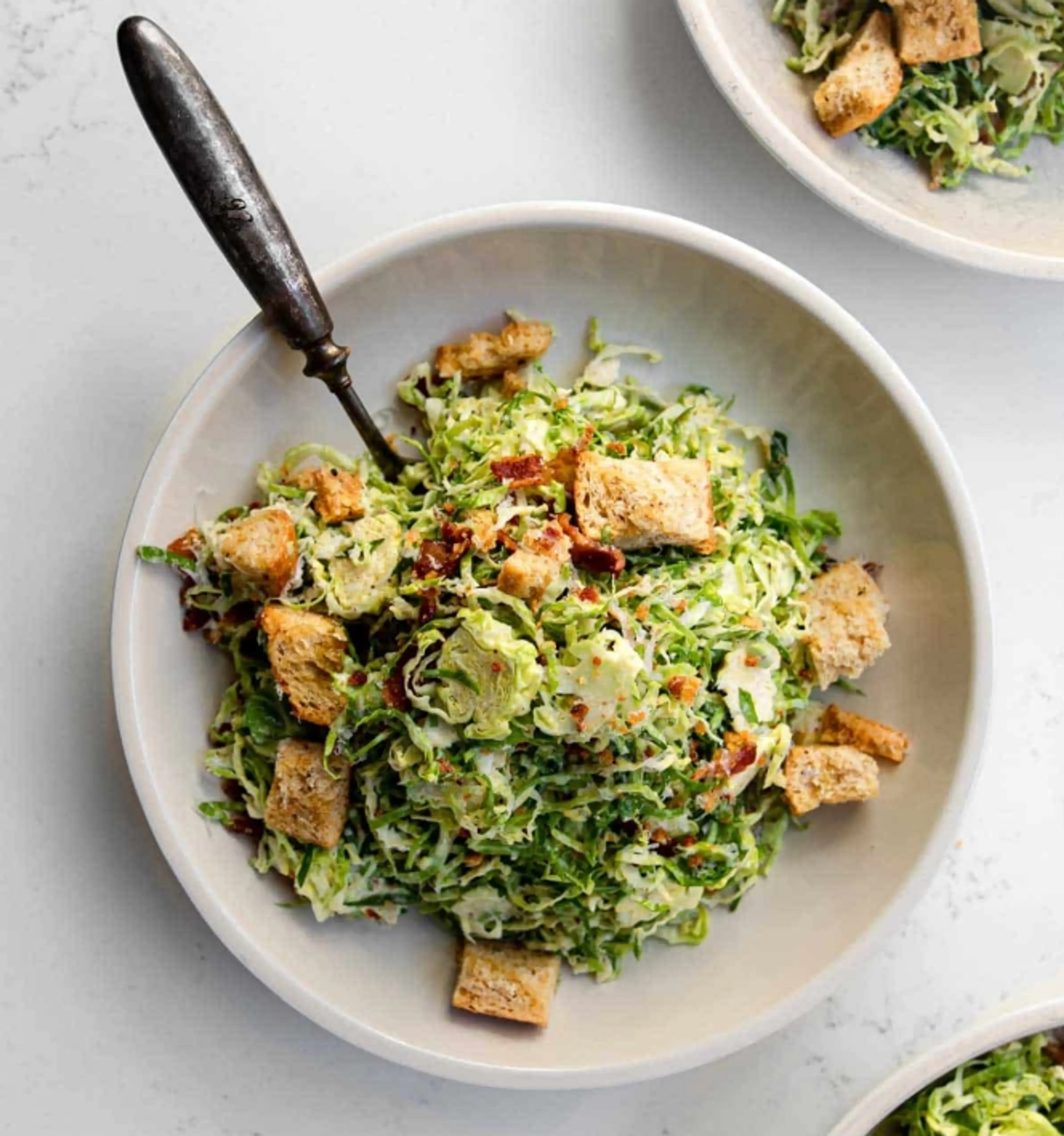 Shaved Brussel Sprout Salad