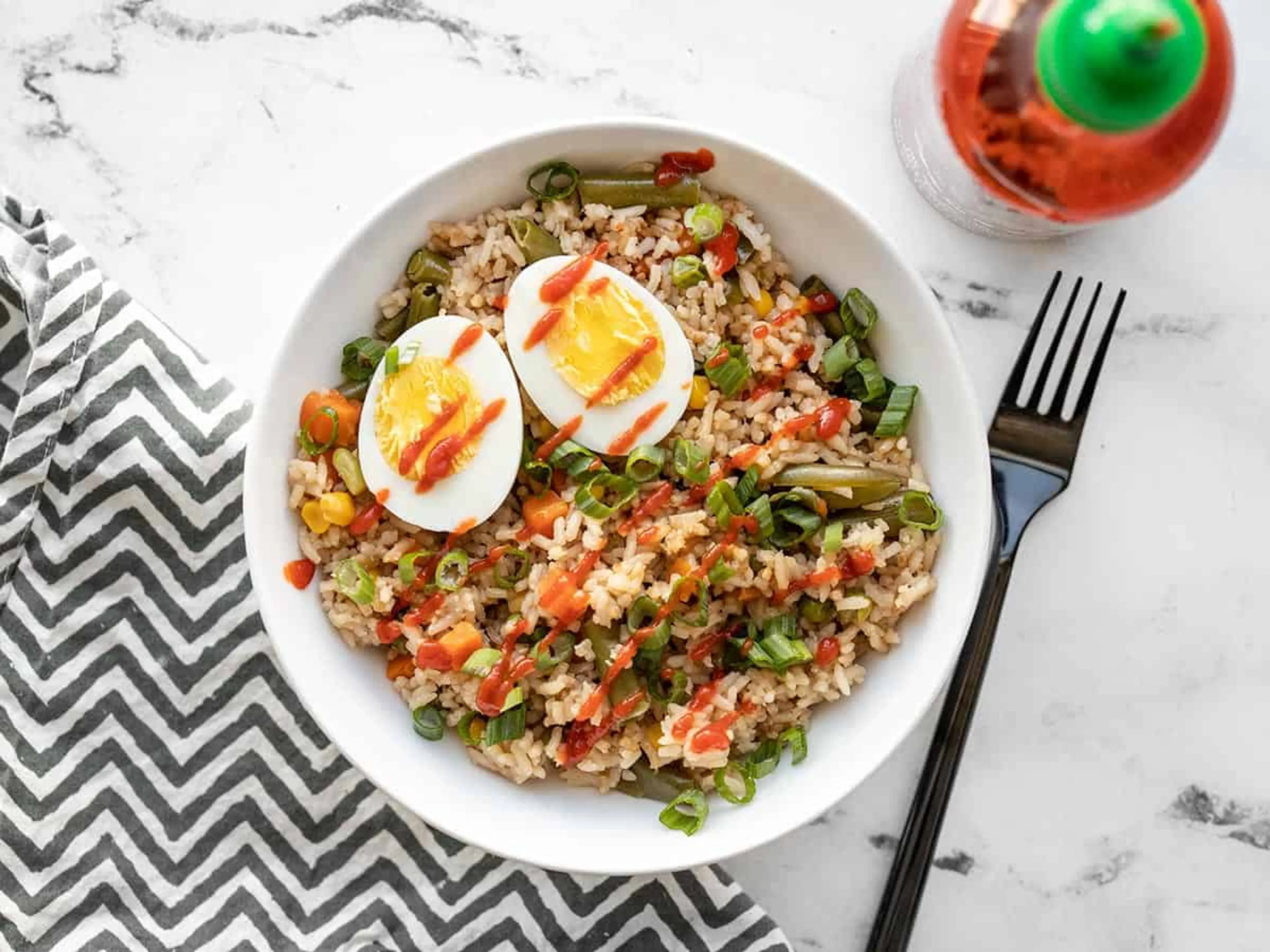 One Pot Veggie Rice Bowl
