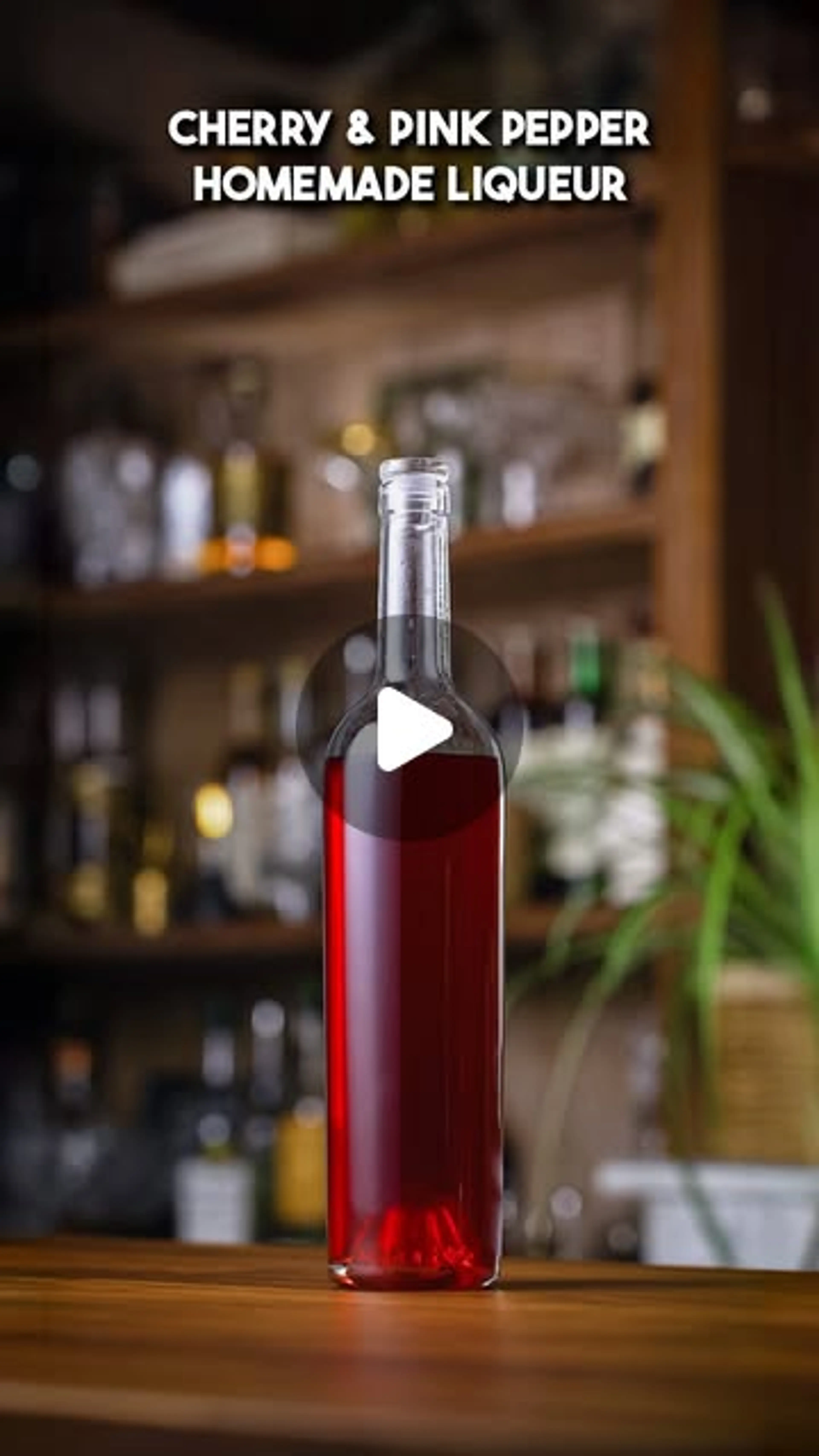Cherry & Pink Peppercorn Liqueur Recipe