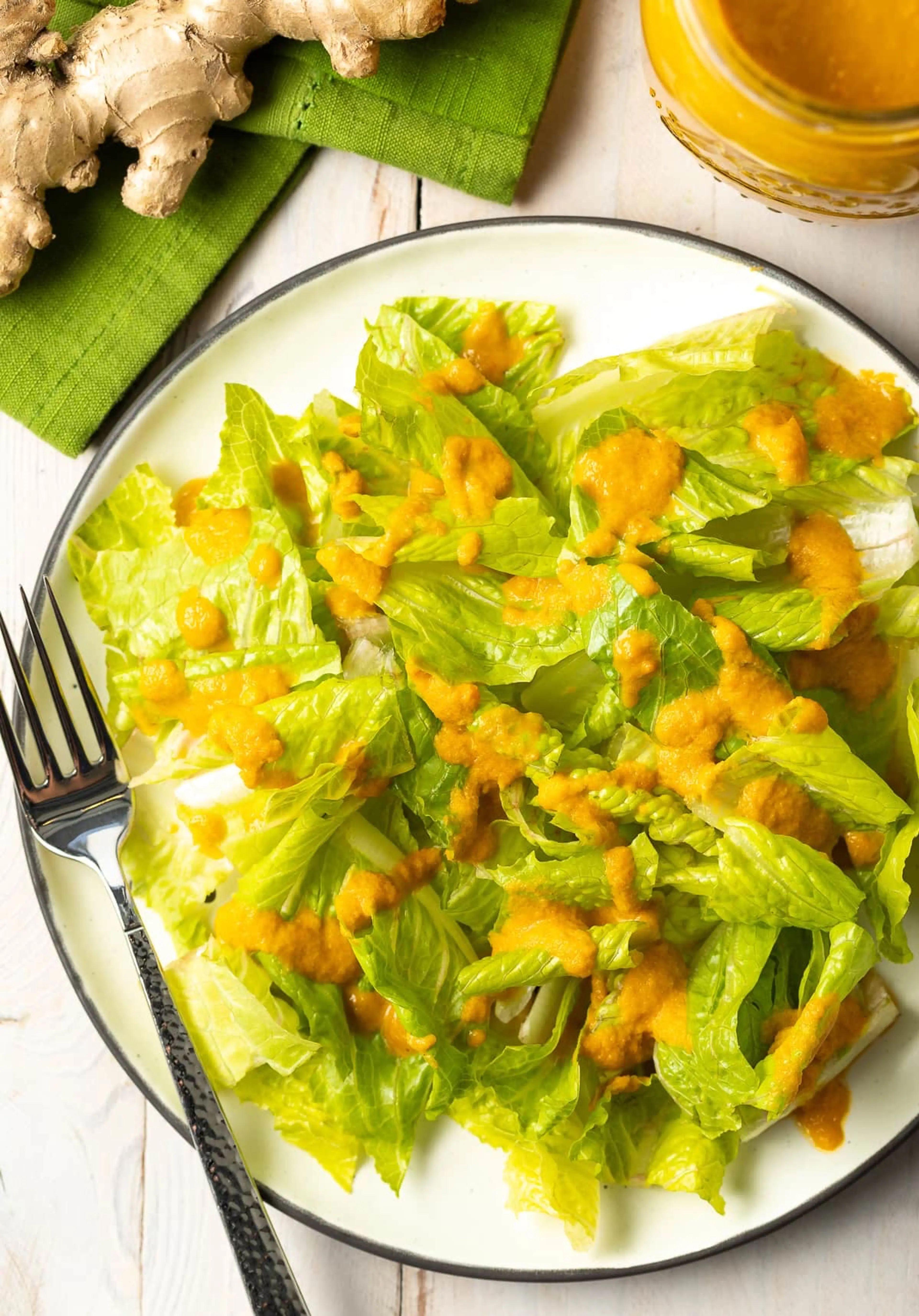 Japanese Ginger Salad Dressing Recipe + Video
