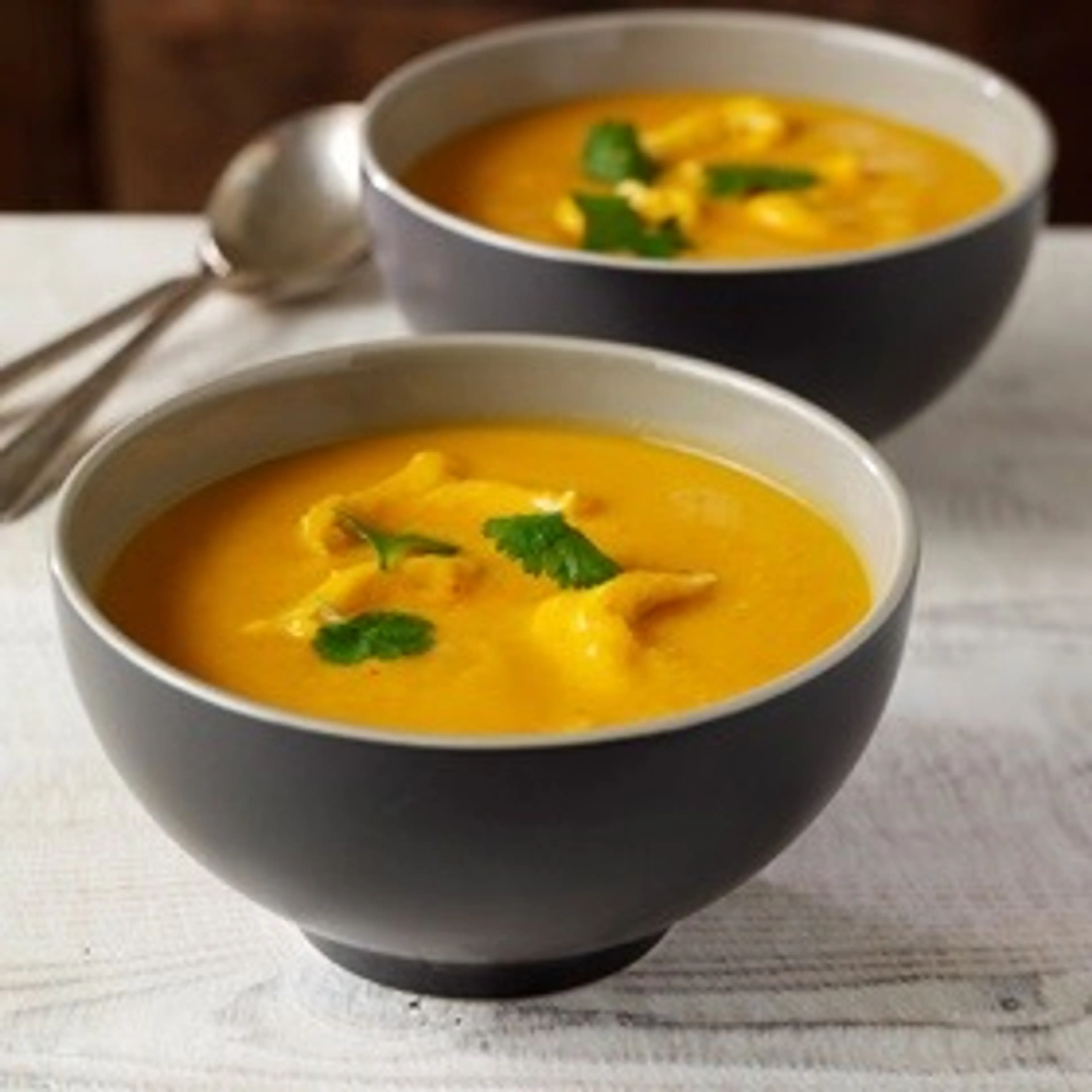 Thai Chicken And Sweet Potato Soup