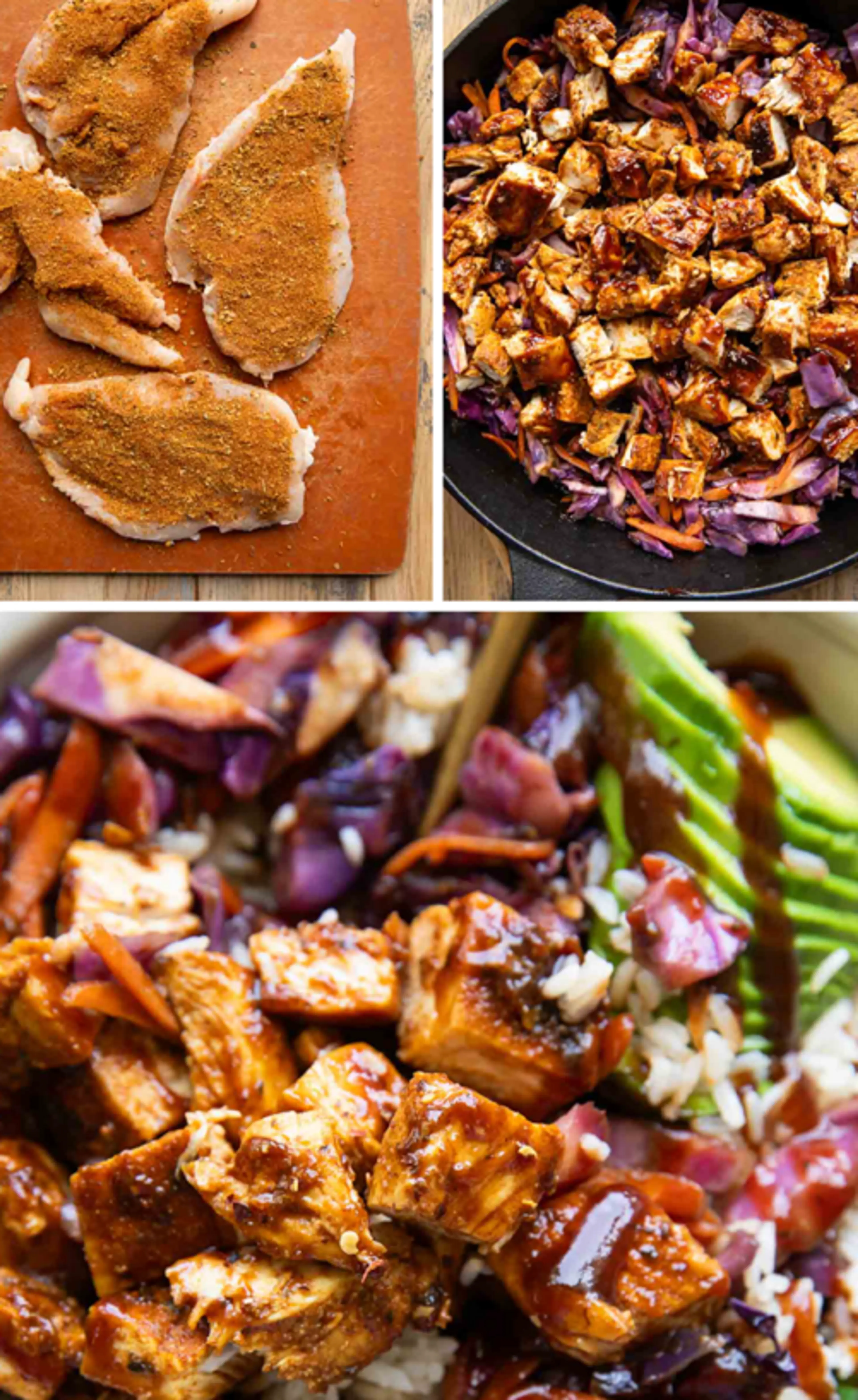 BBQ Chicken Power Bowls