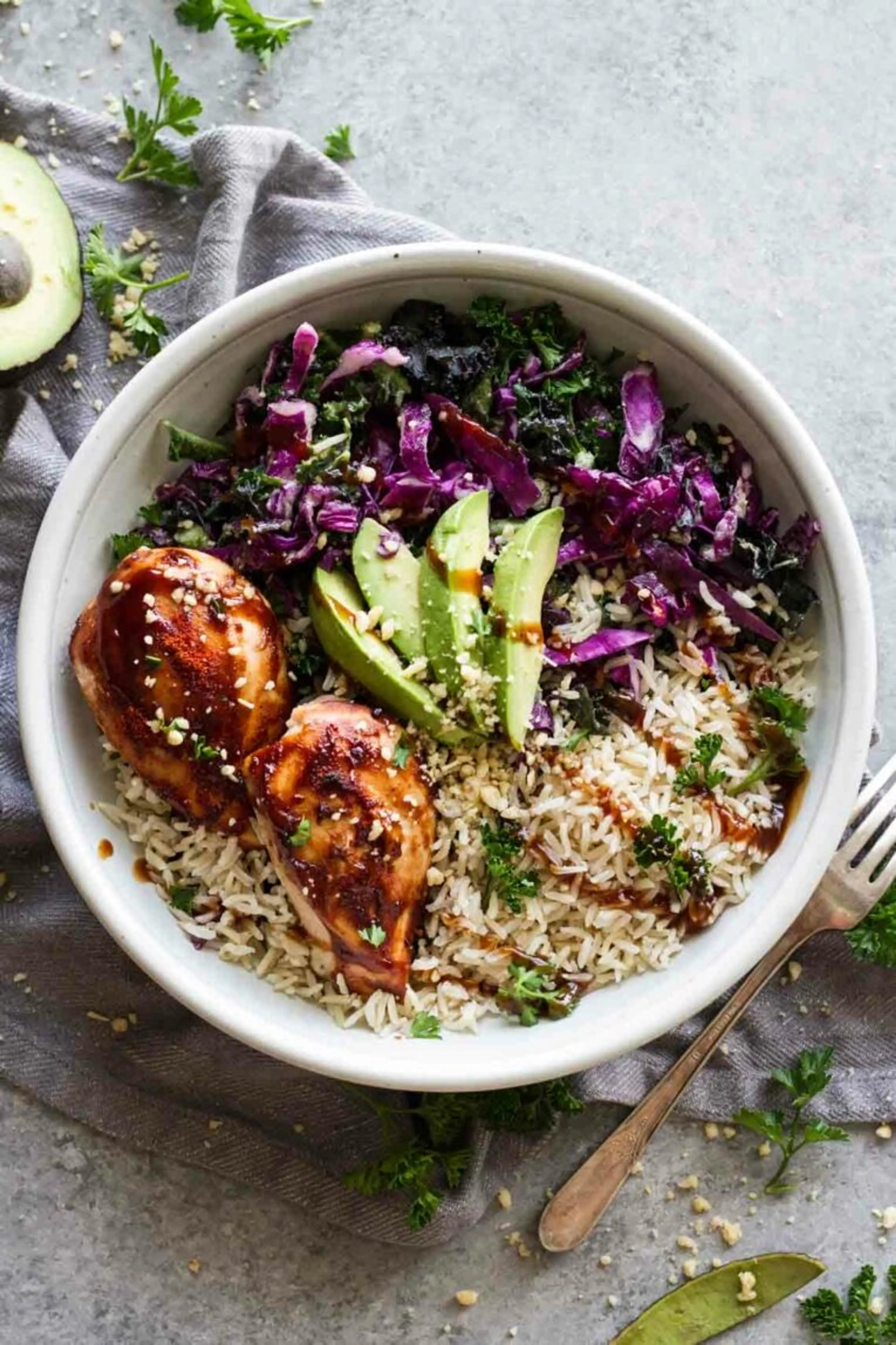 BBQ Chicken Power Bowls