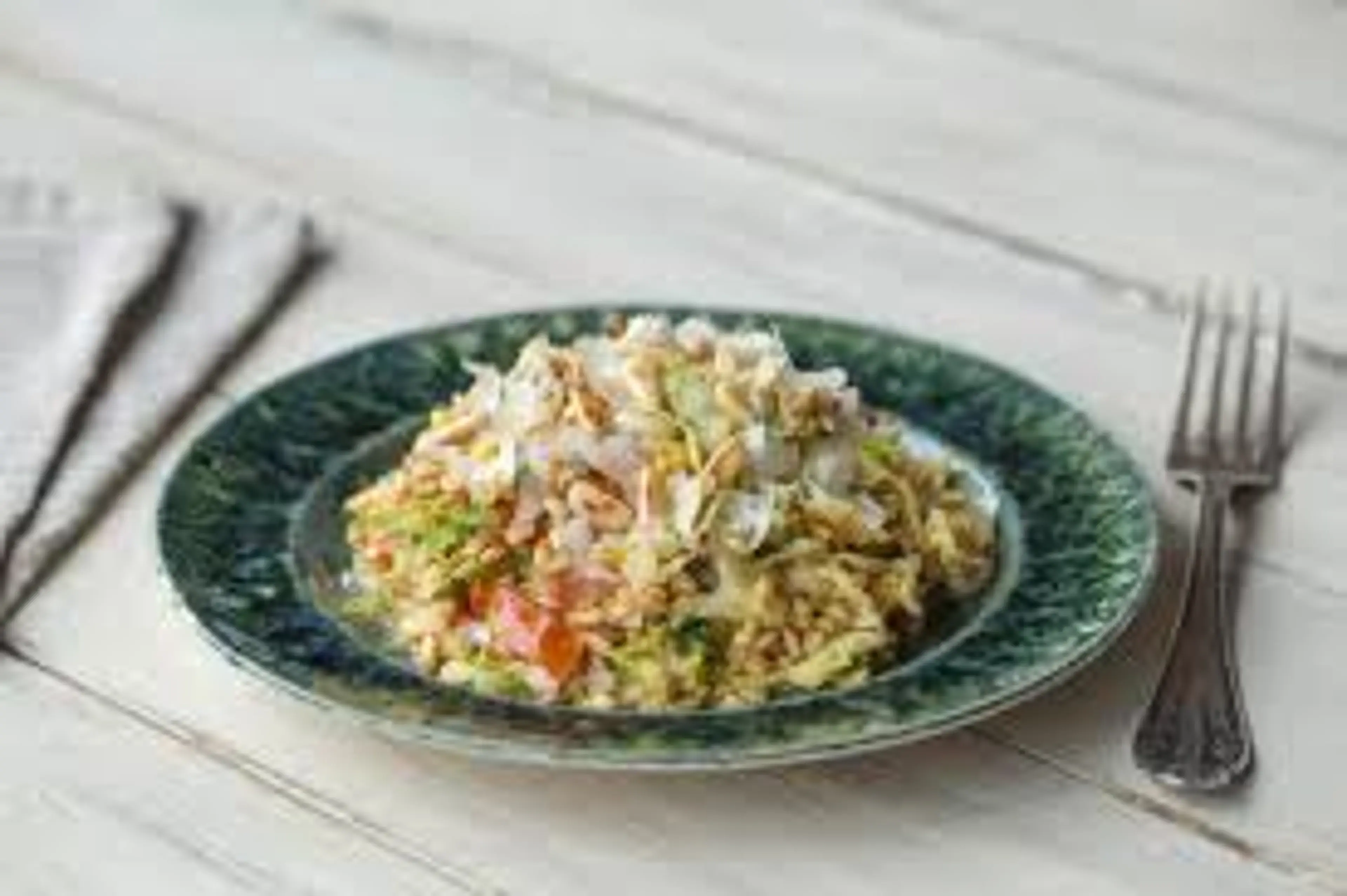 romige orzo met savooikool