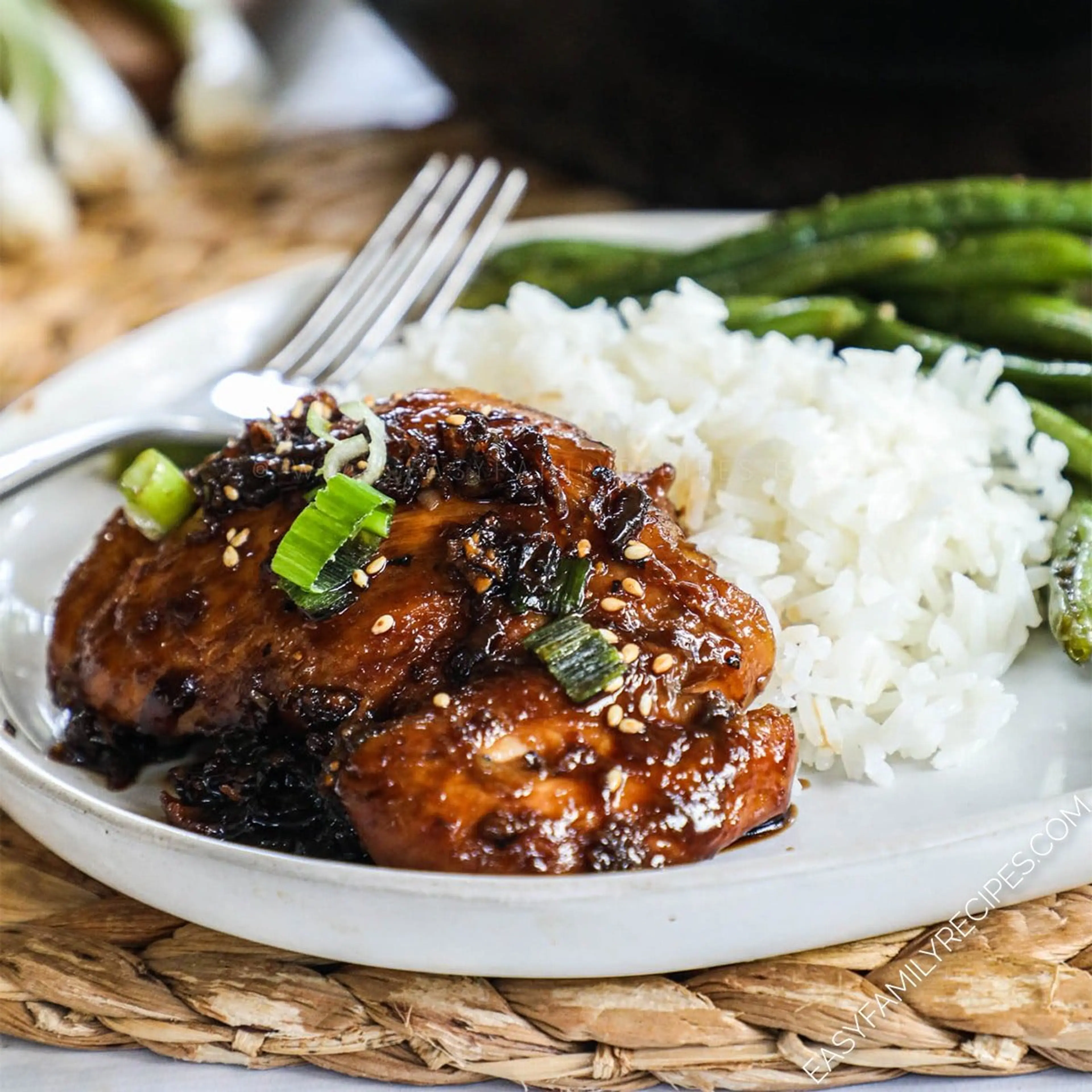 Honey Garlic Chicken Thighs