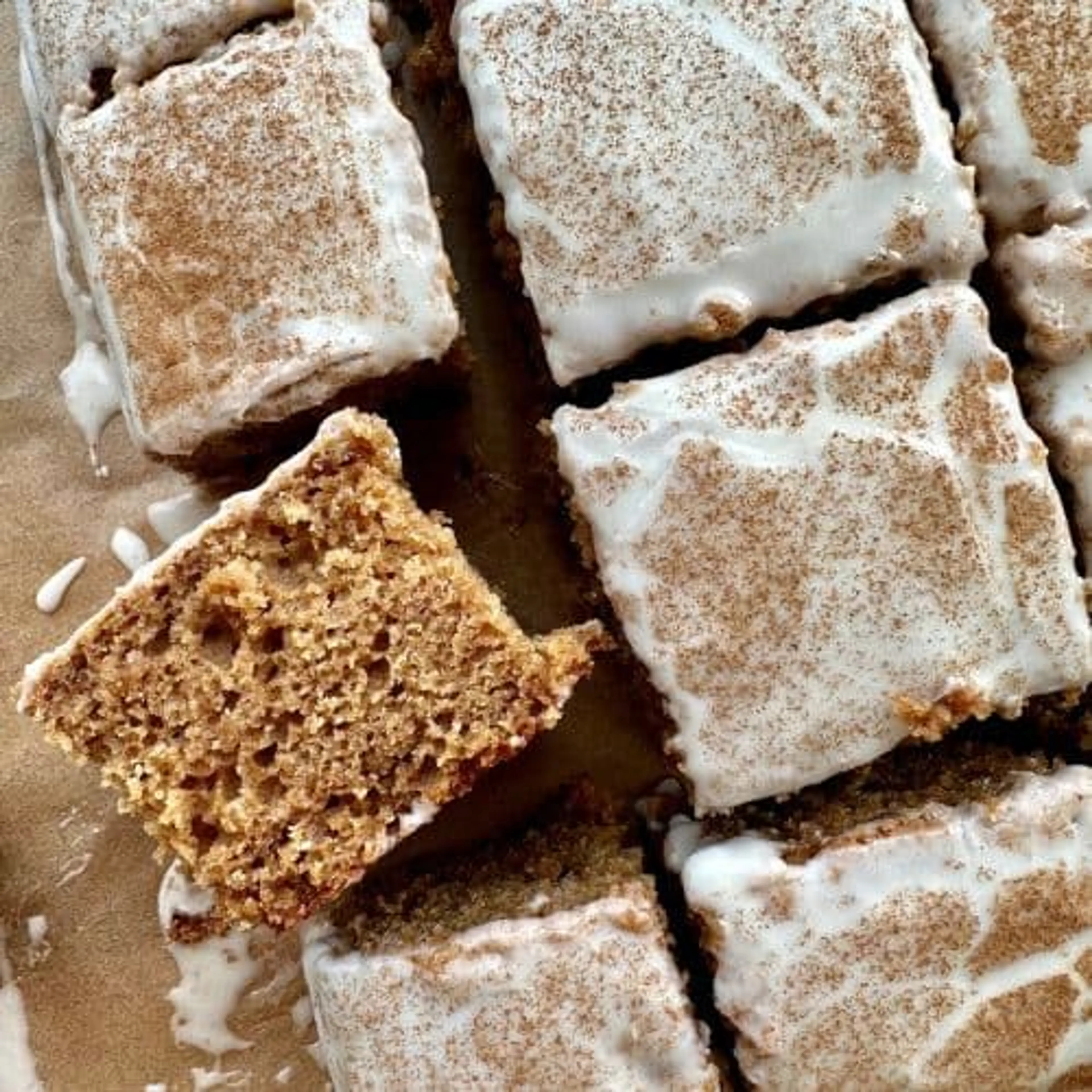 Sourdough Applesauce Cake