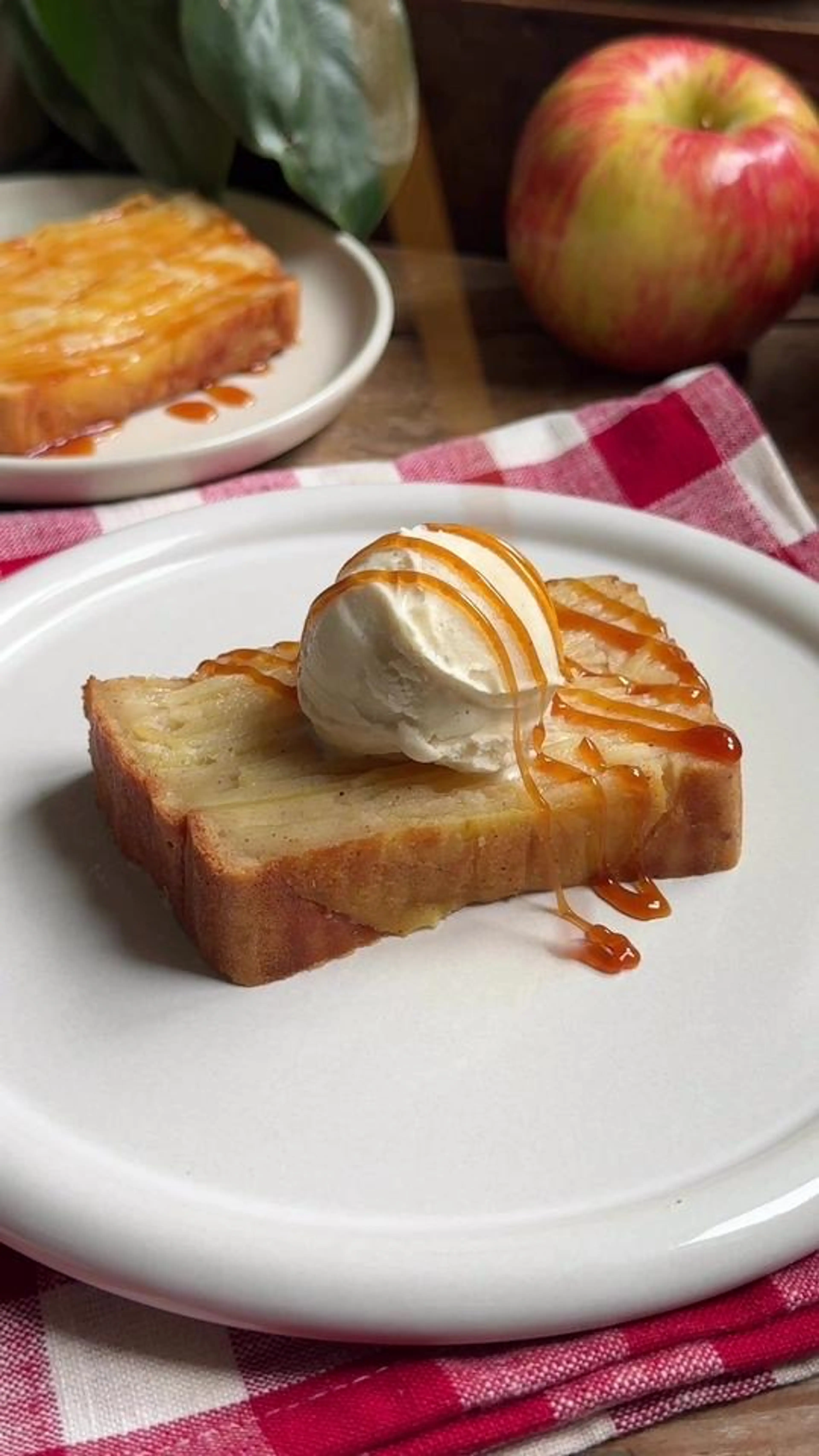 Invisible Apple Cake