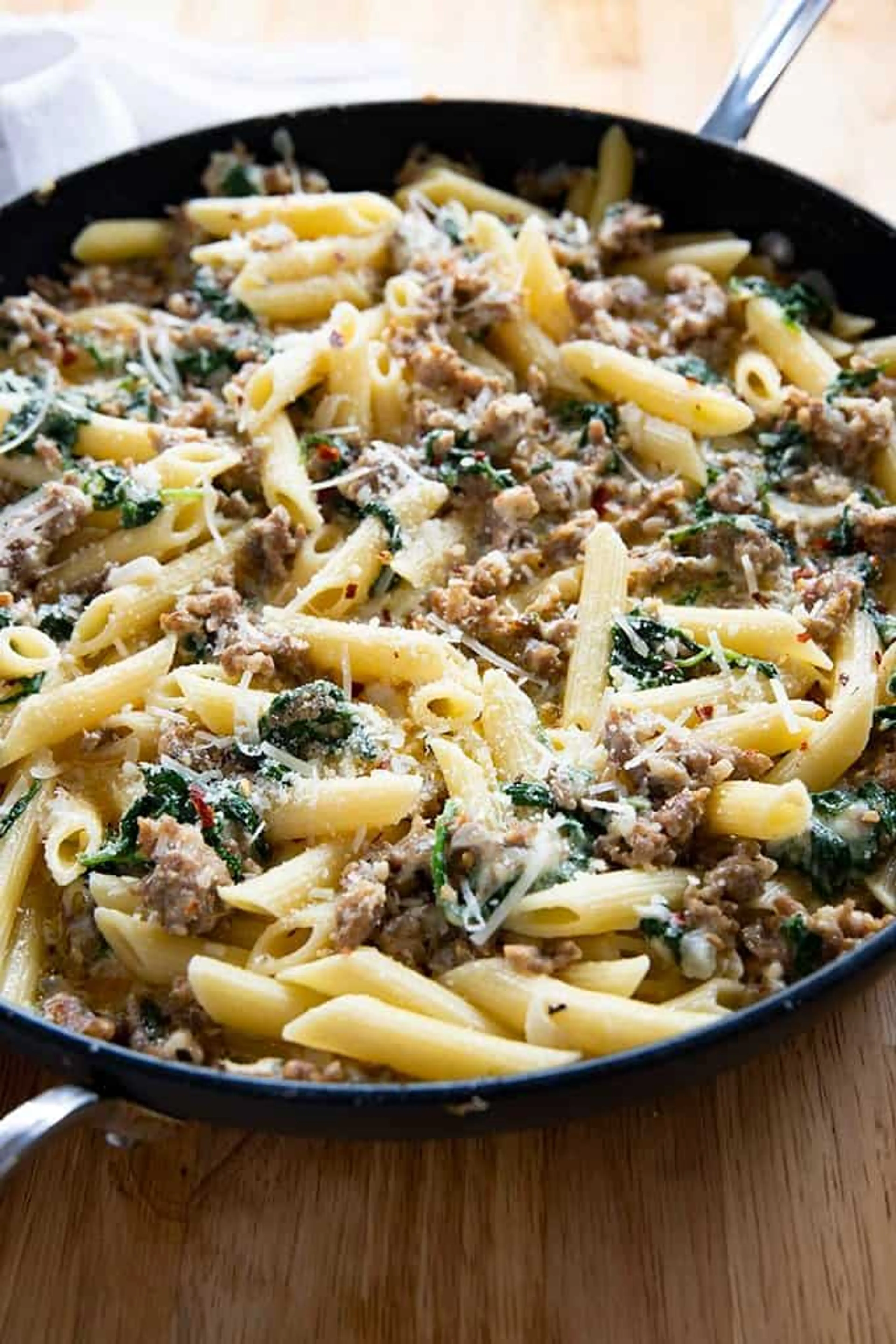 Creamy Italian Sausage Pasta