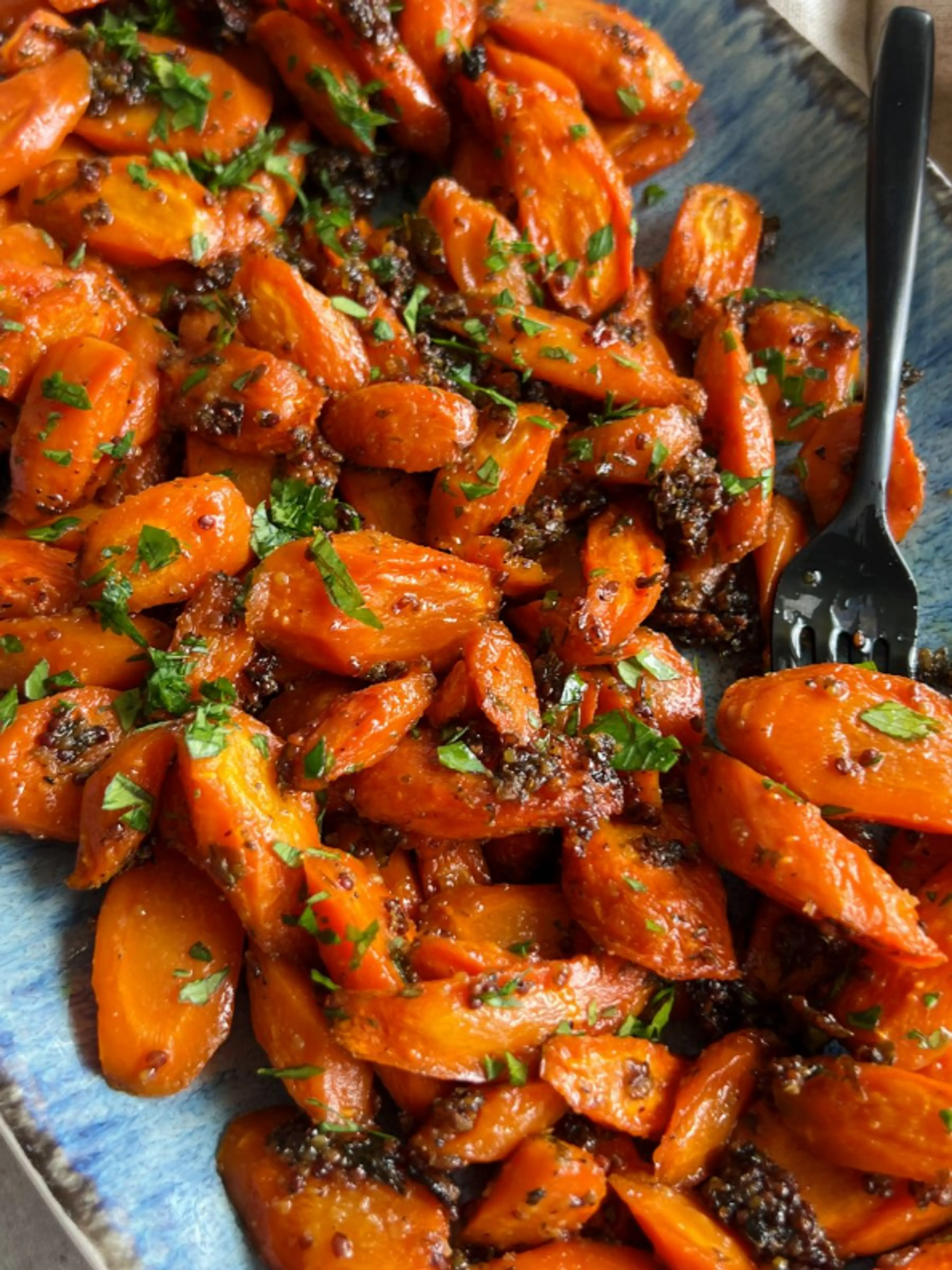 Mape Dijon Roasted Carrots