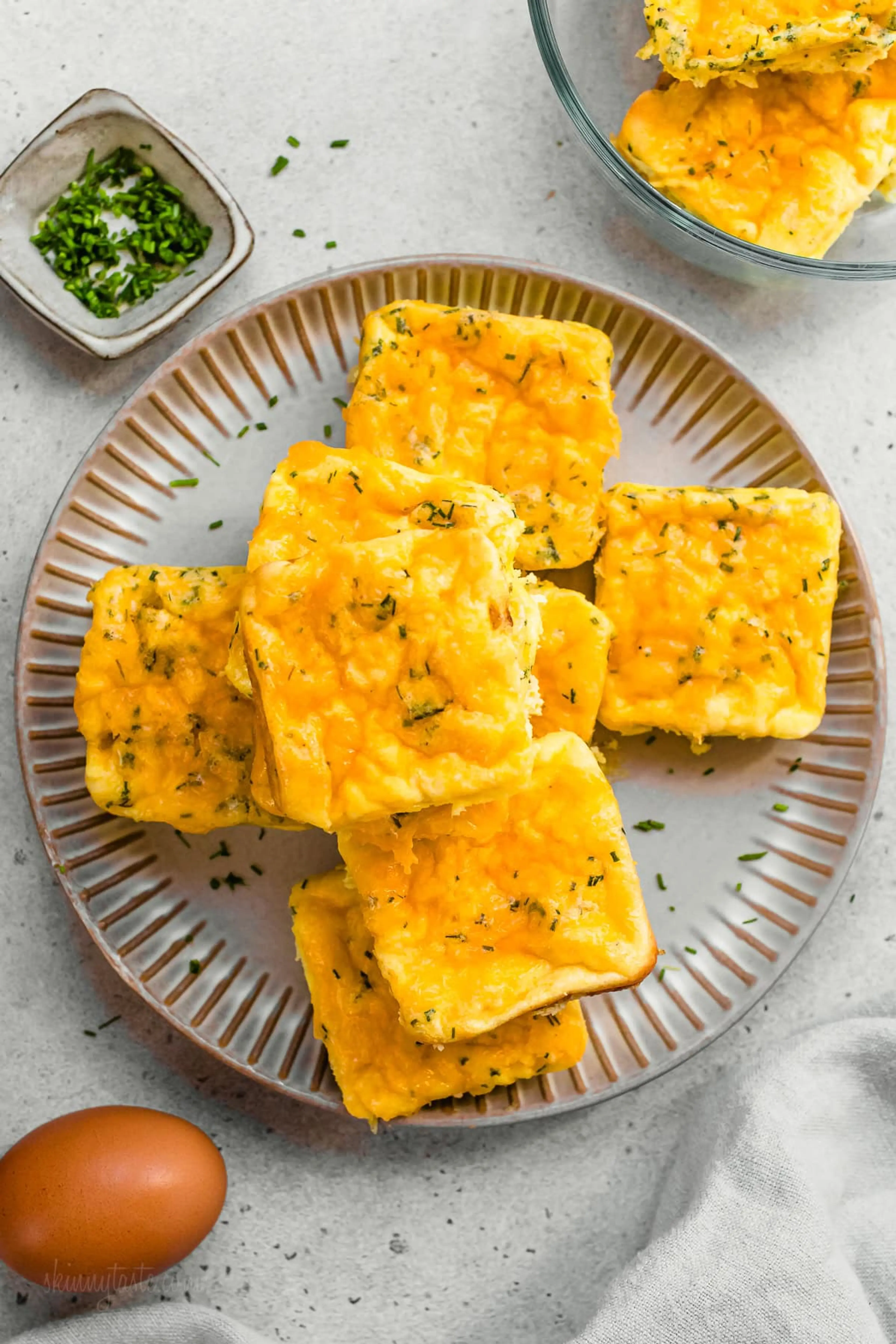 Potato Cheddar Chive Bakes (Starbucks Copycat Recipe)