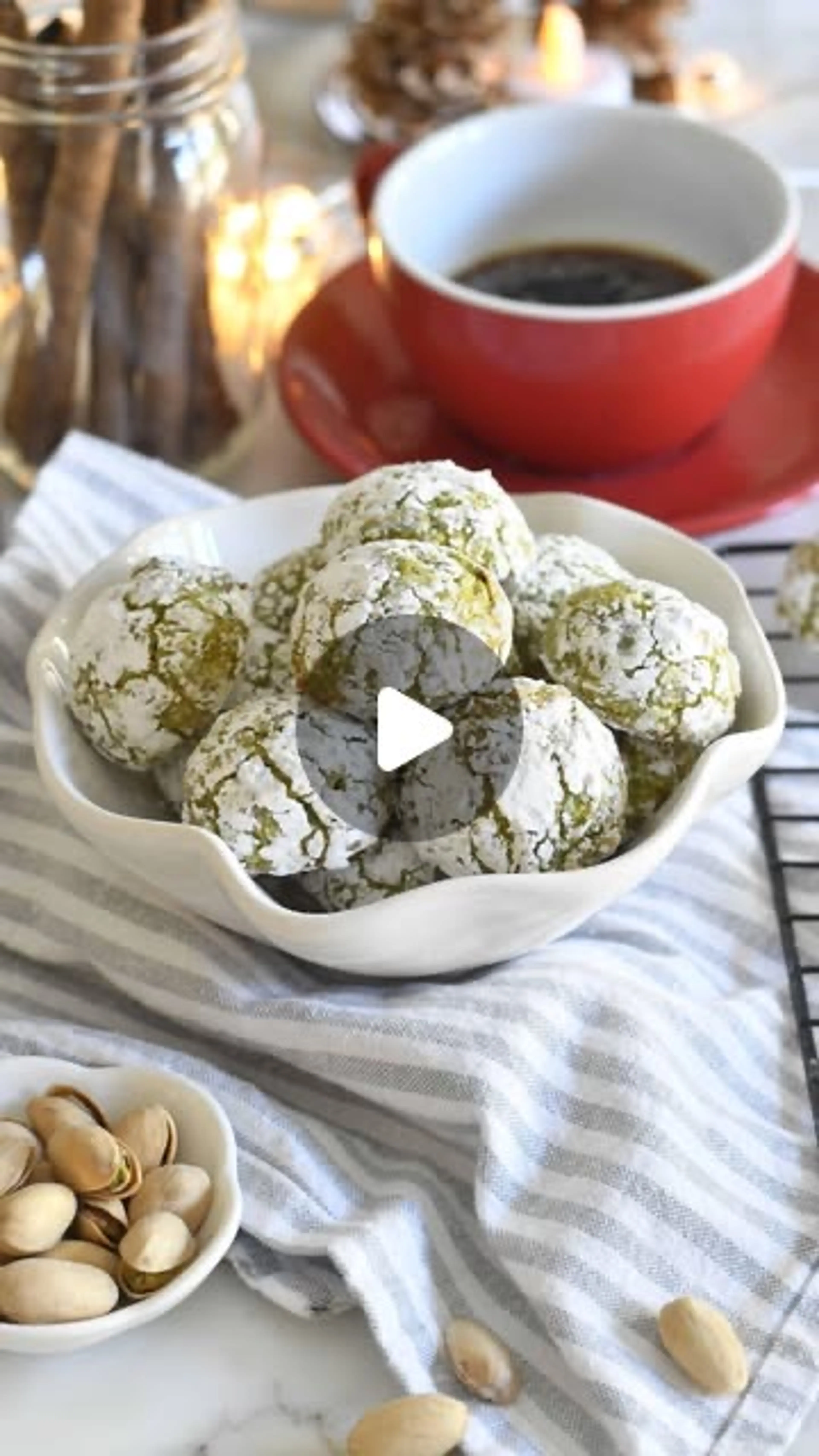 Italian Pistachio Cookies