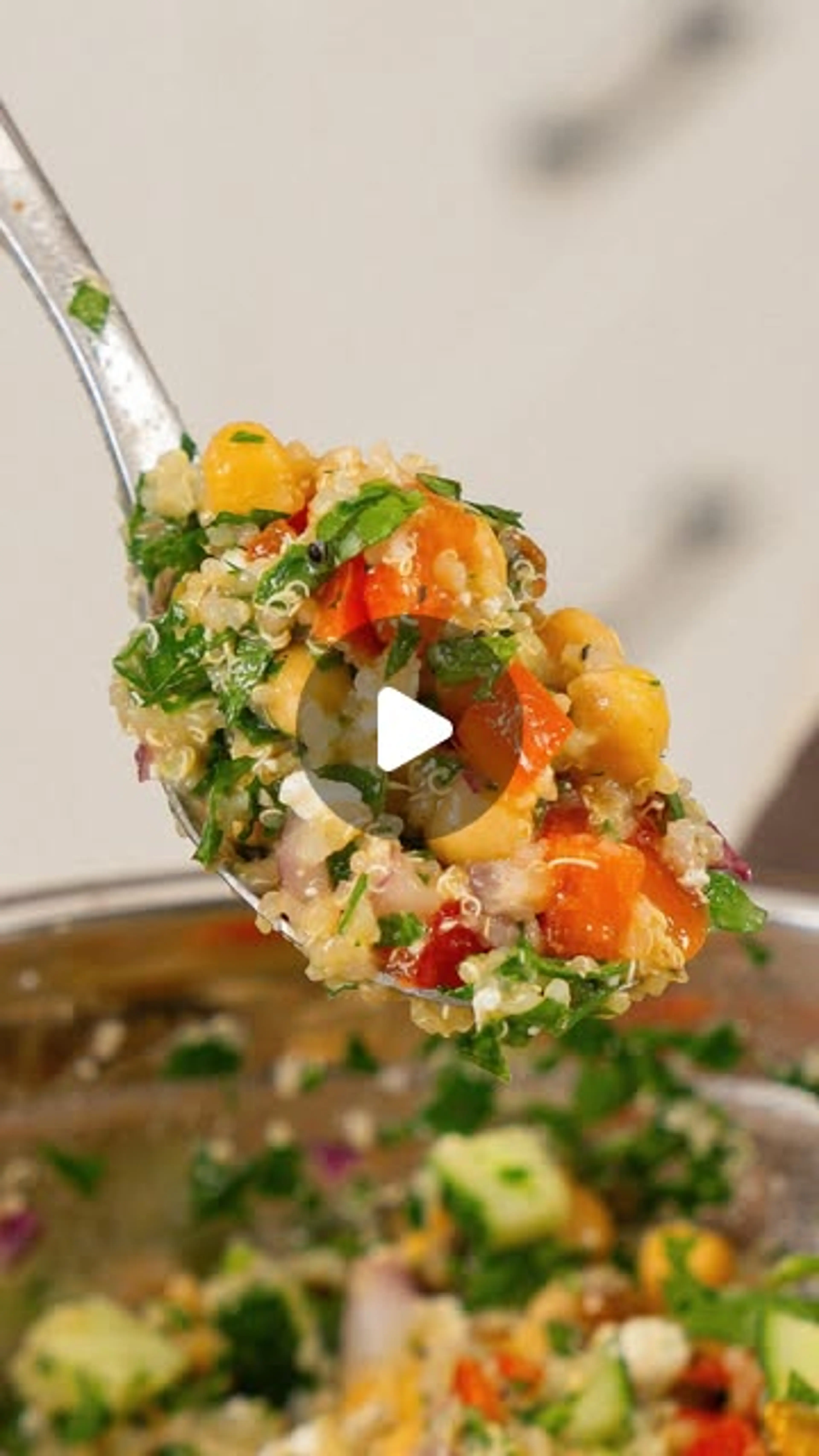 Quinoa Kikkererwten Salade