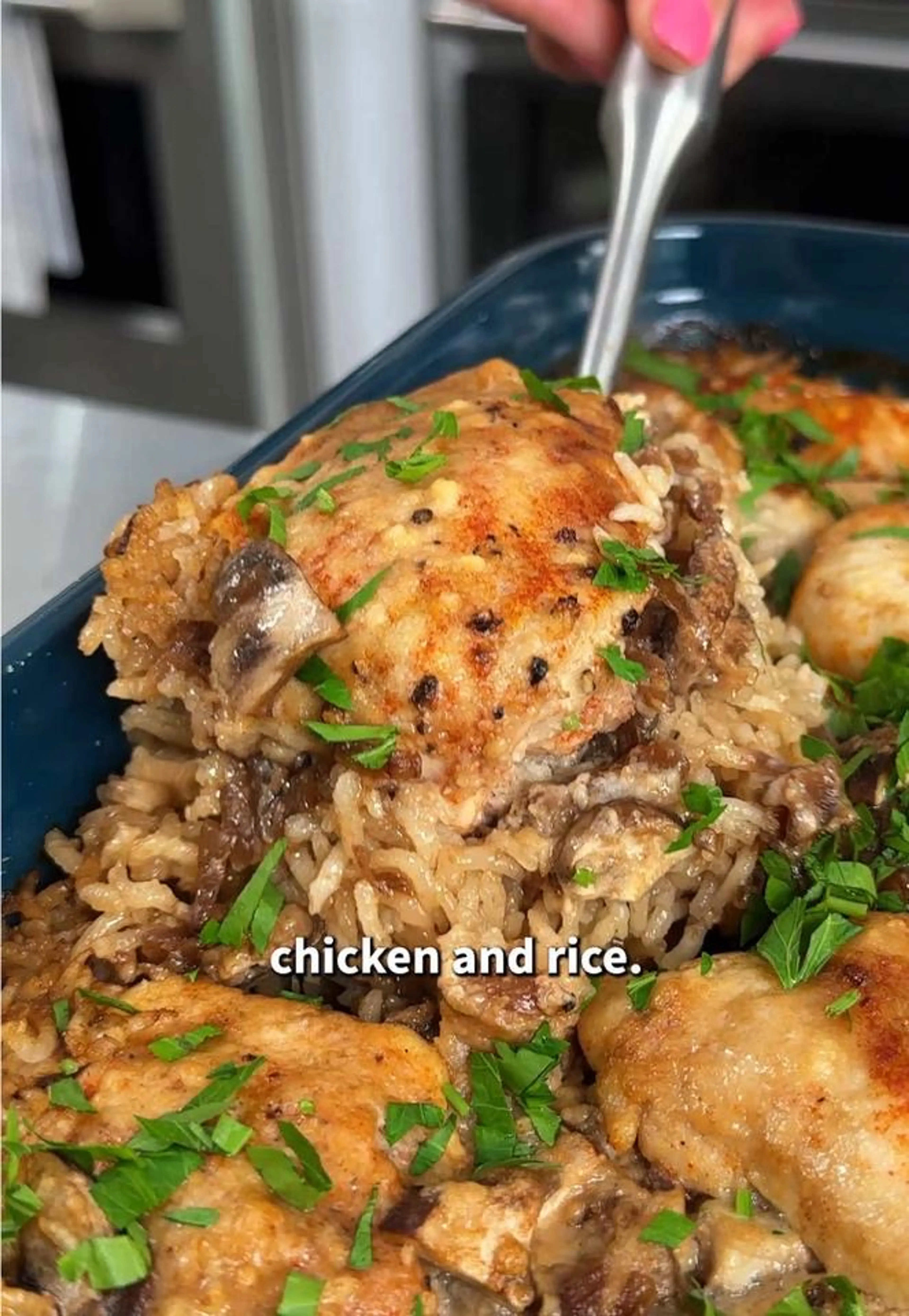 French Onion Chicken & Rice