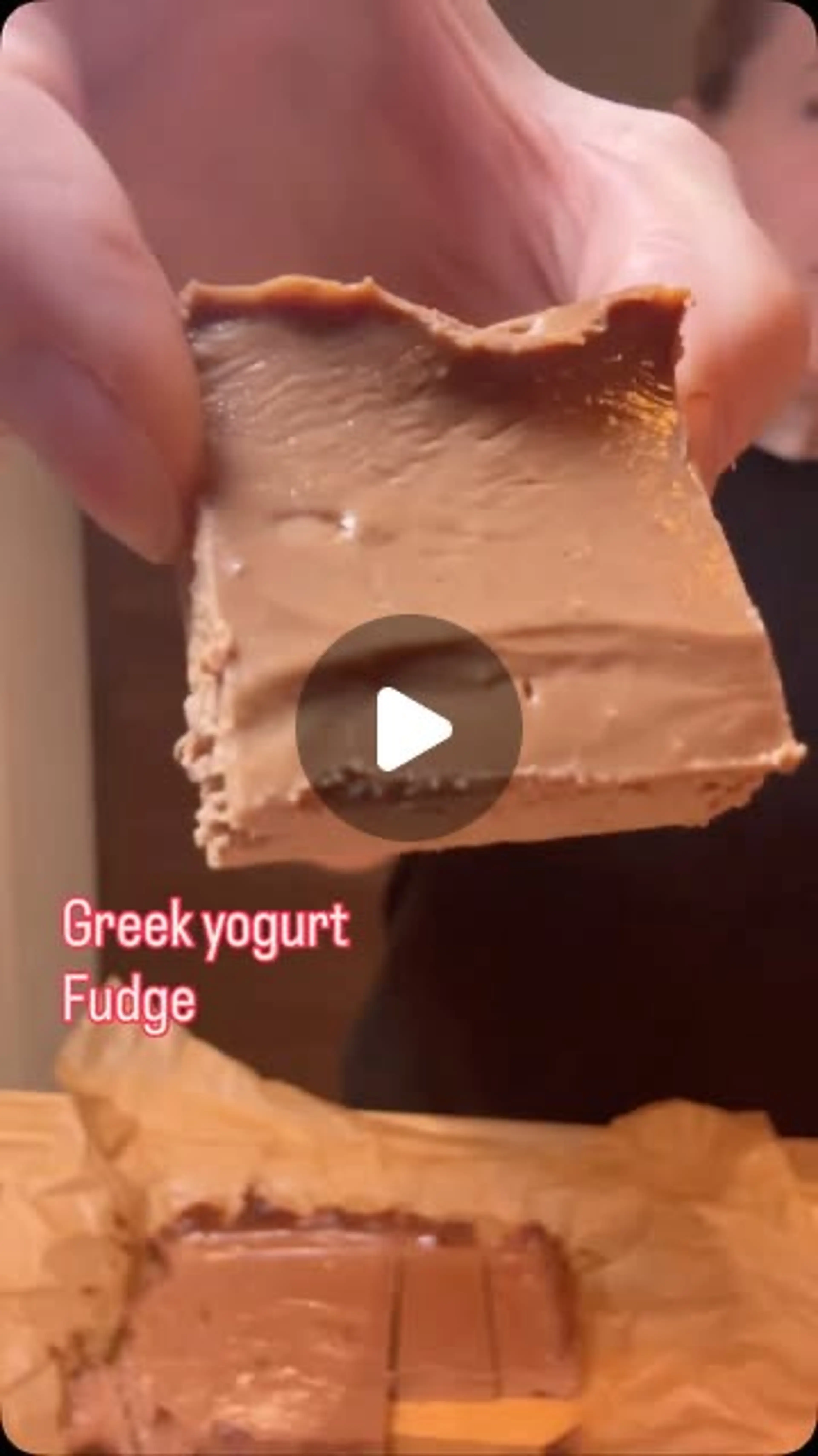 Greek Yogurt Fudge