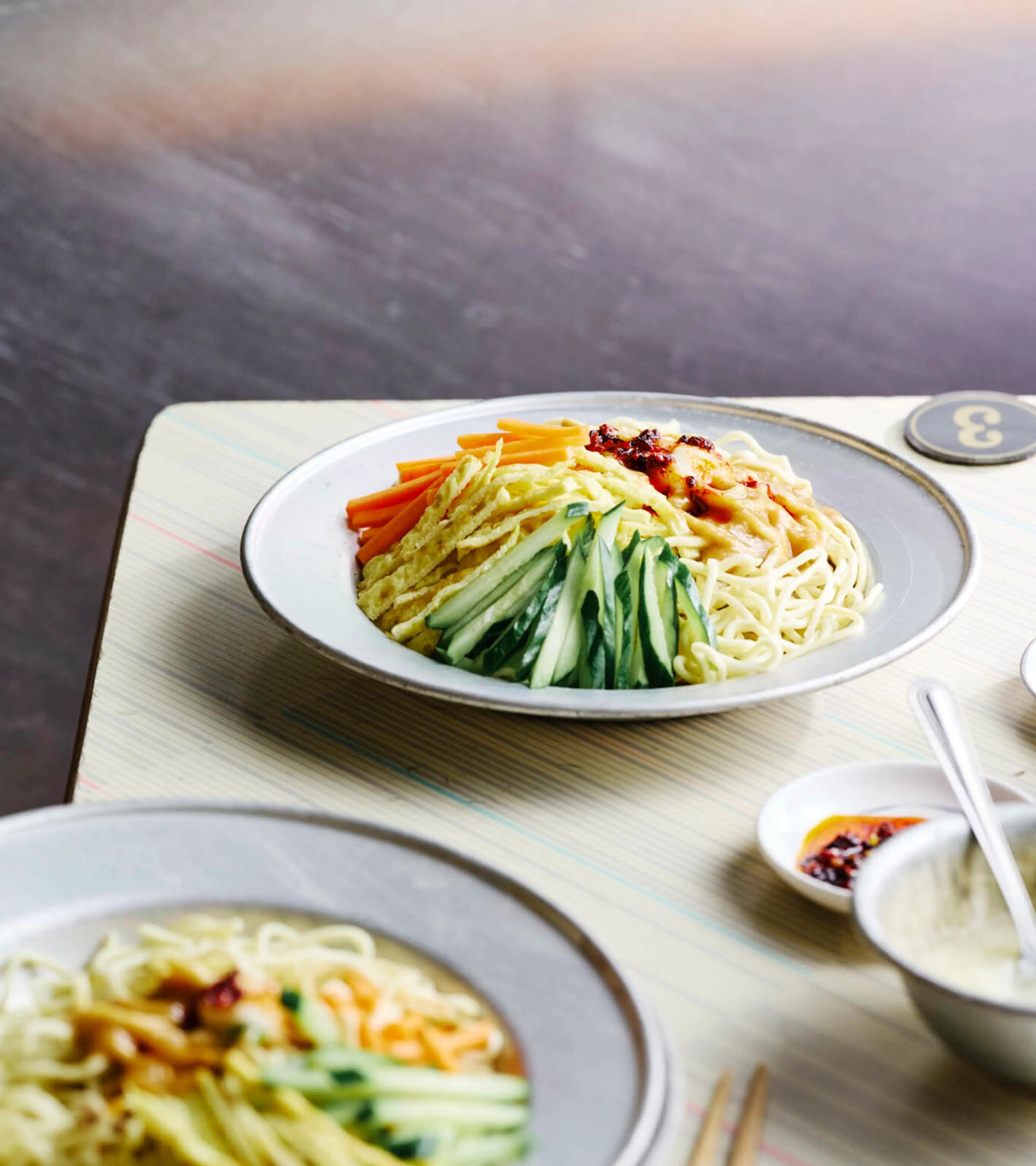 涼麵 Taiwanese cold sesame noodles