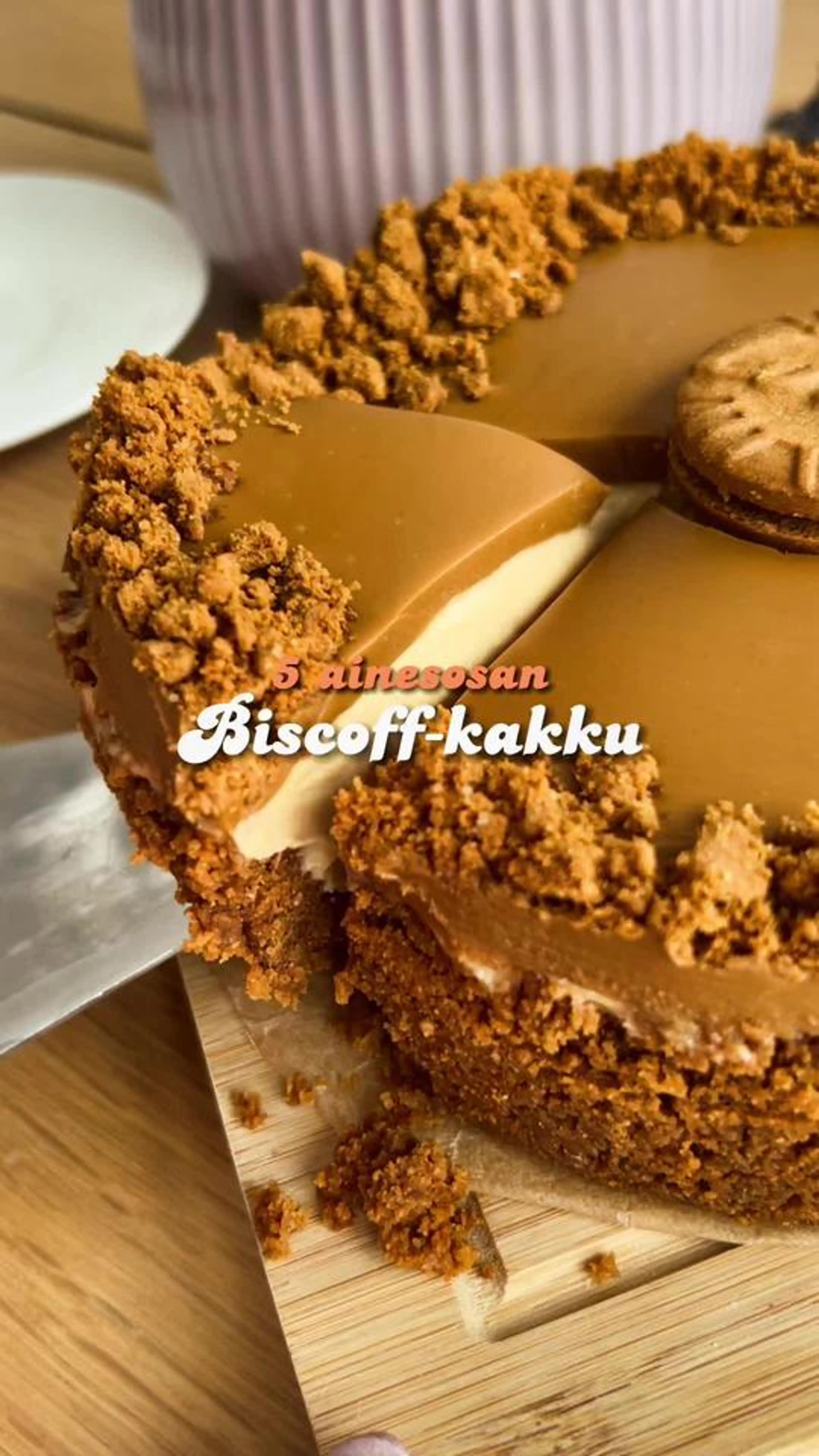 Biscoff juustokakku