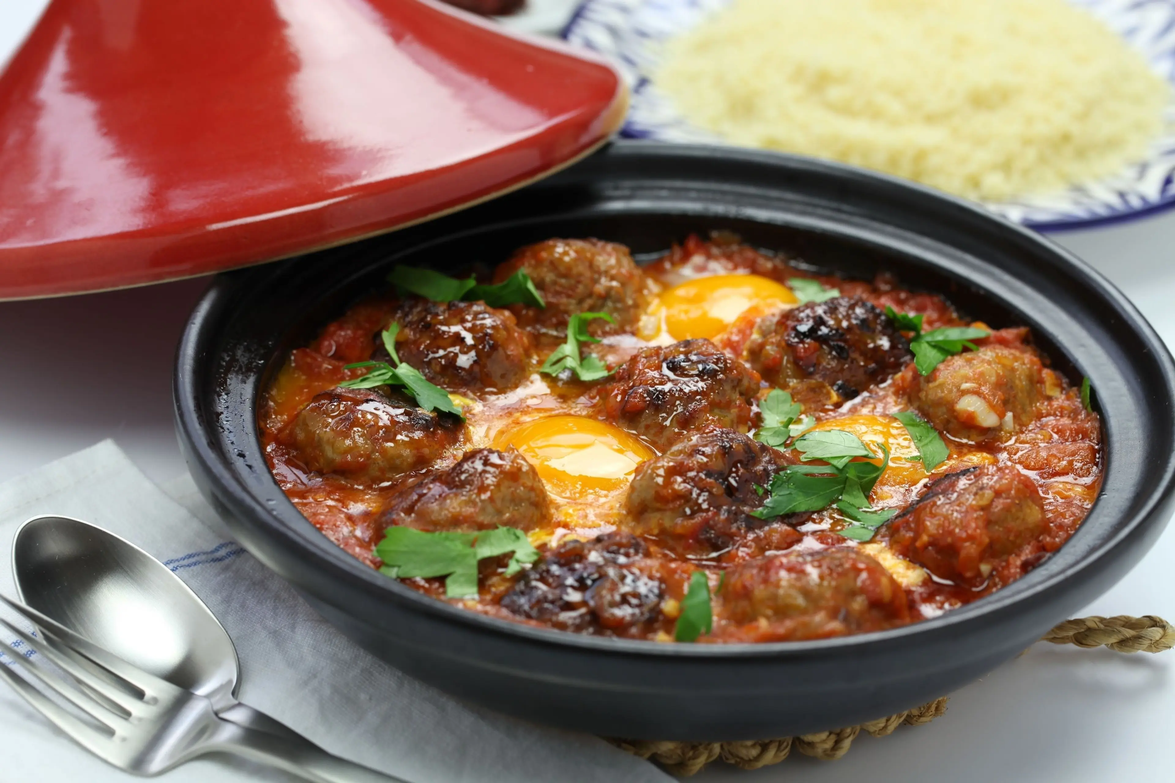 Moroccan Meatball Tagine