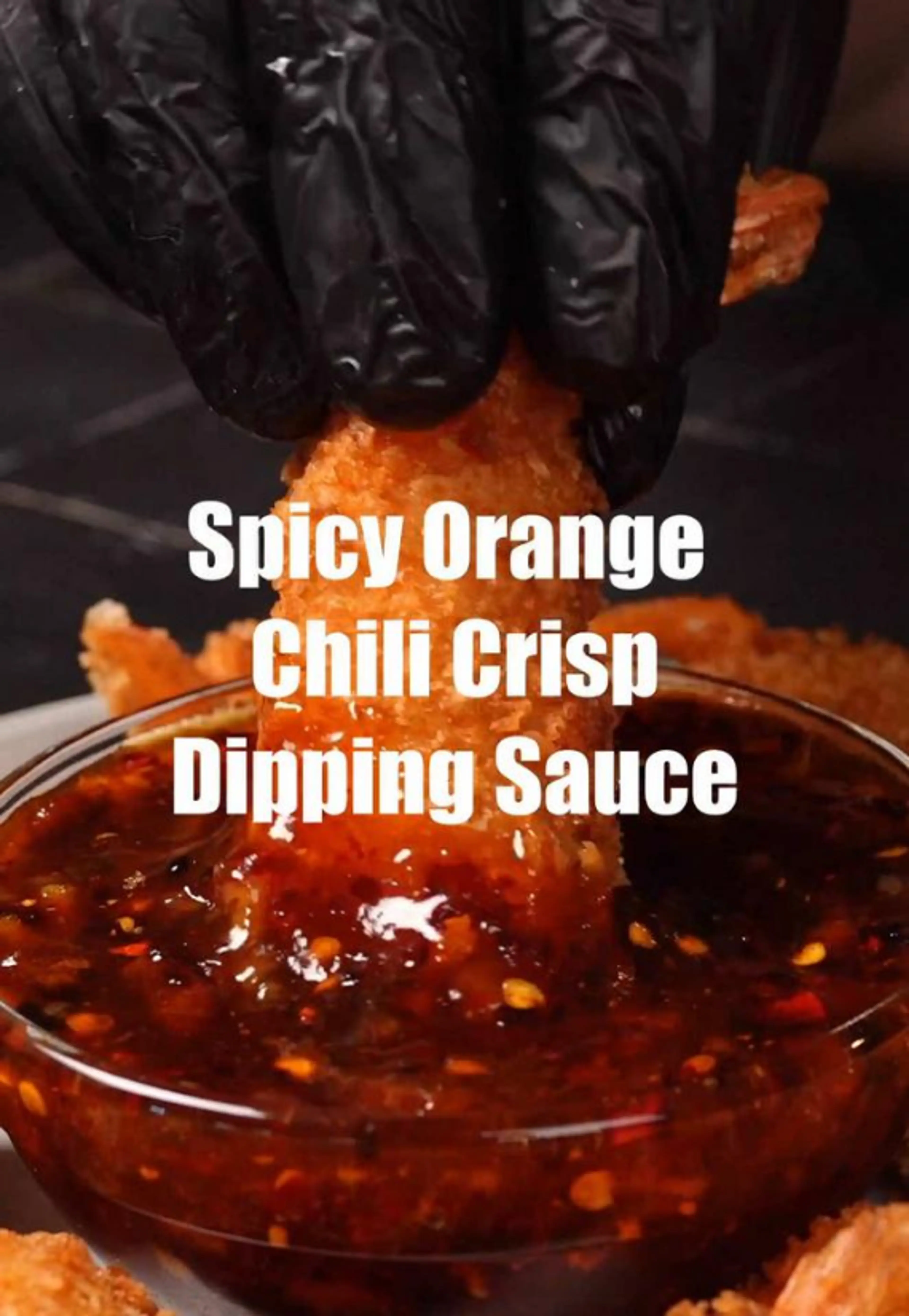 Spicy Orange Chili Crisp Dipping Sauce