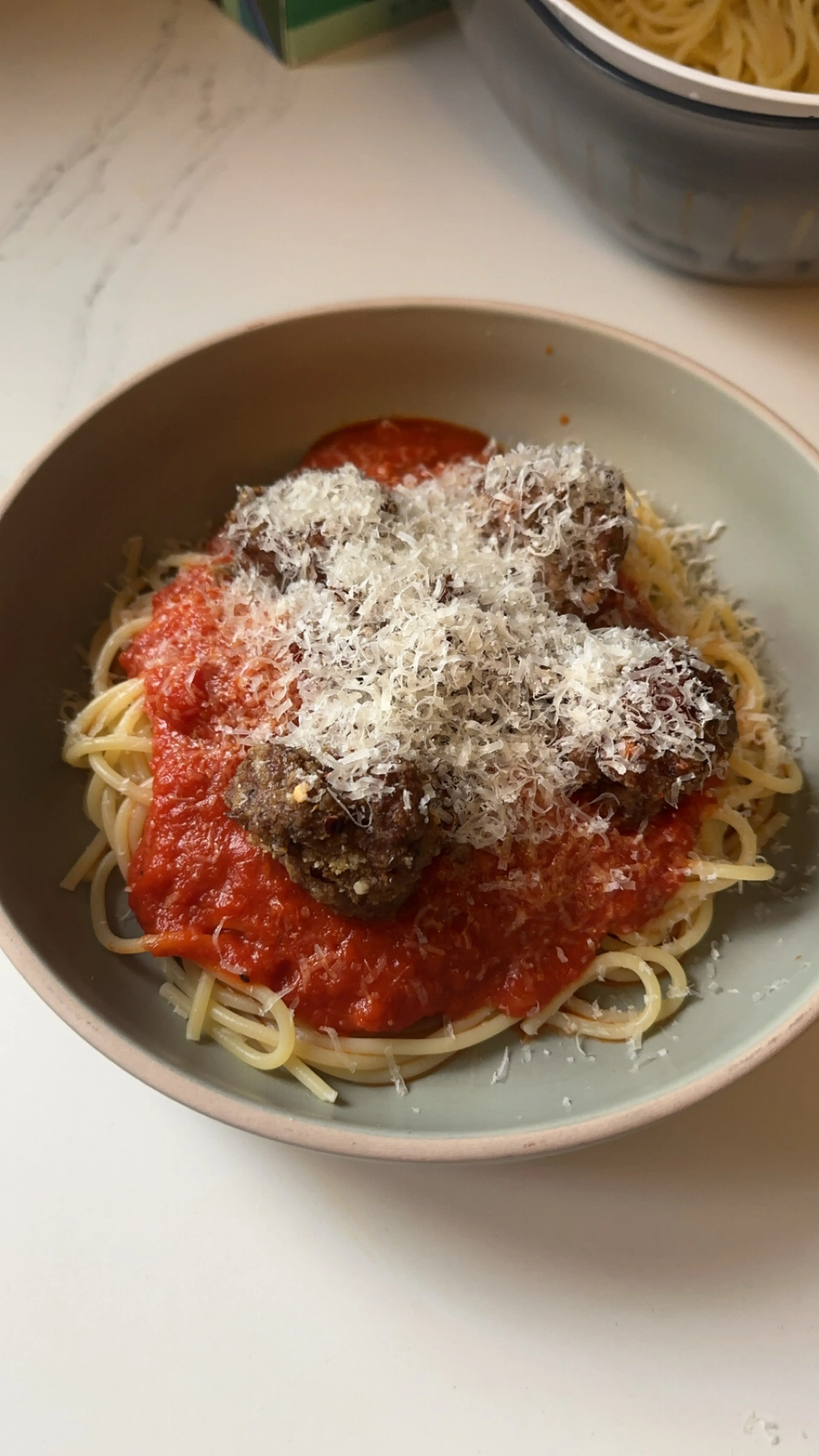Spaghetti Meatballs