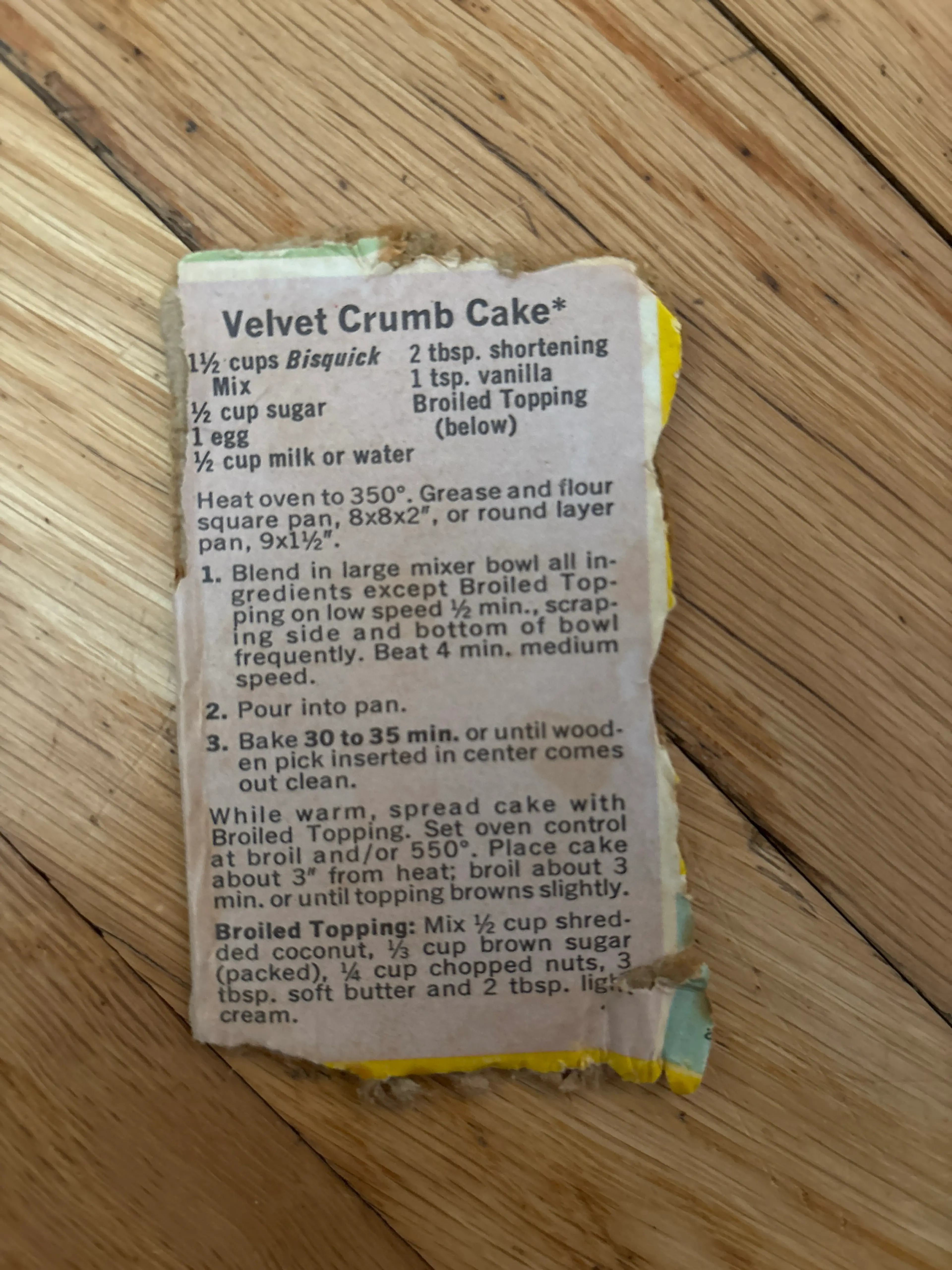 Velvet Crumb Cake