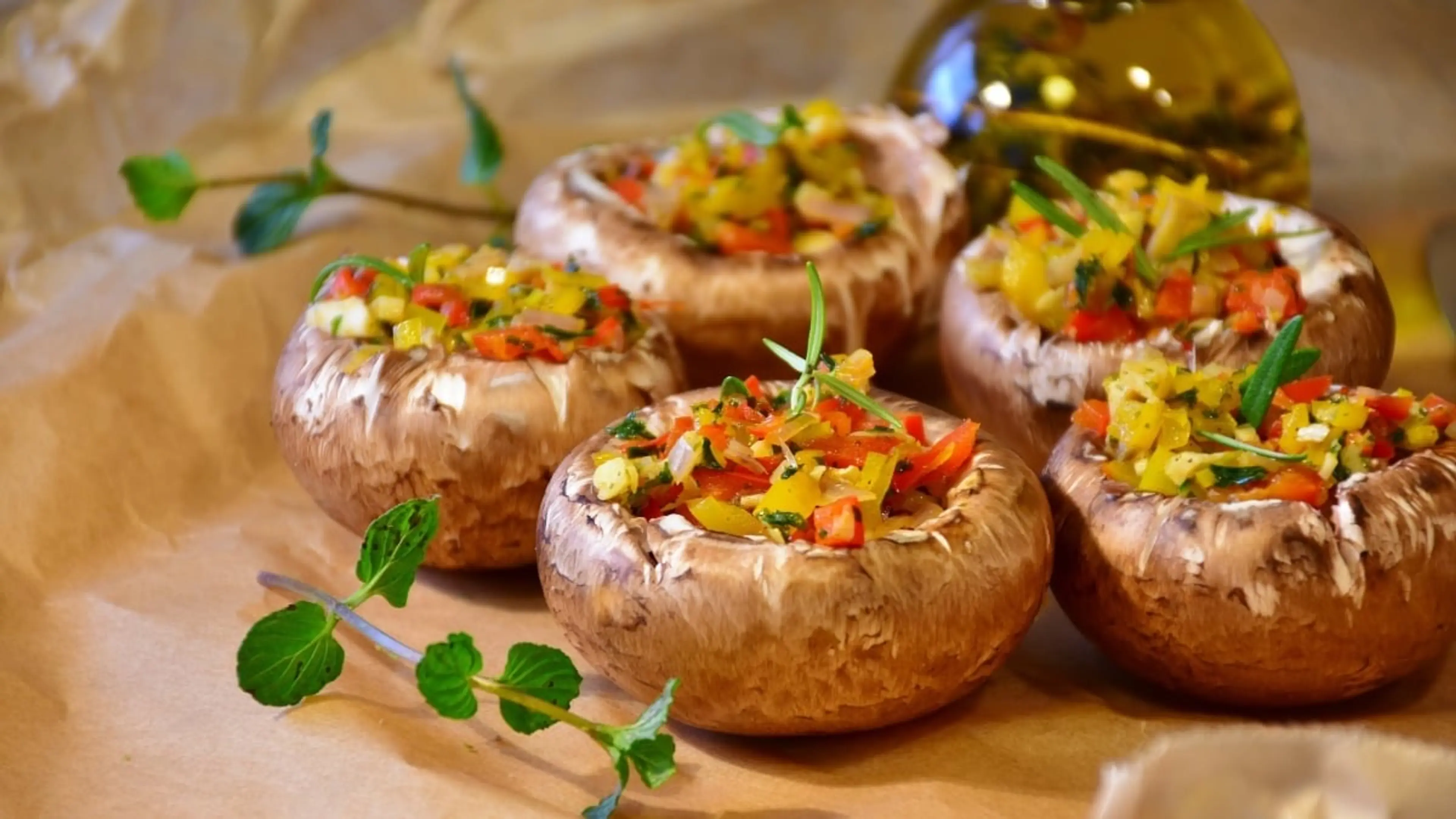 Champiñones Rellenos