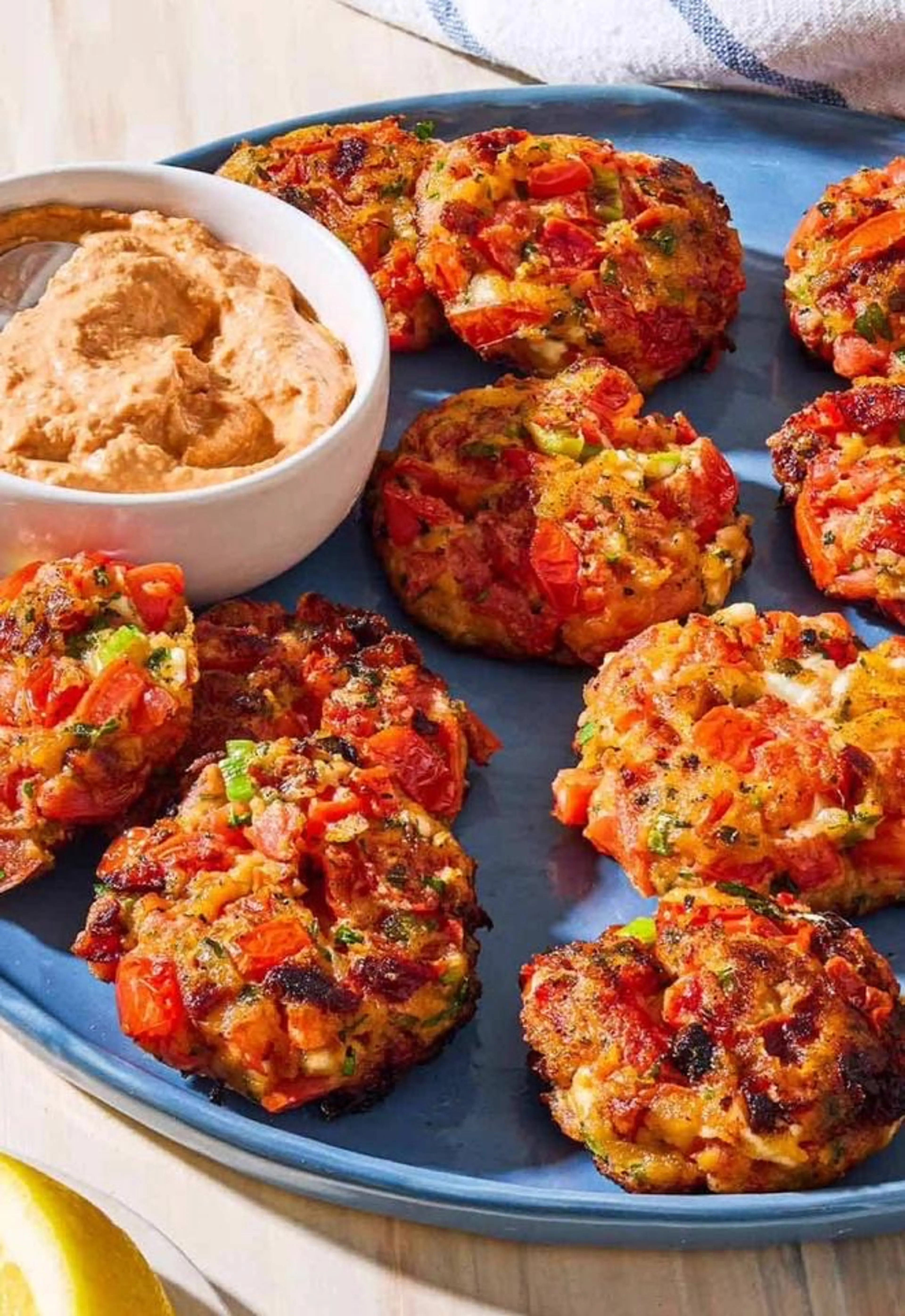 Greek Tomato Fritters - the Best Summer Snack or Summer Appe