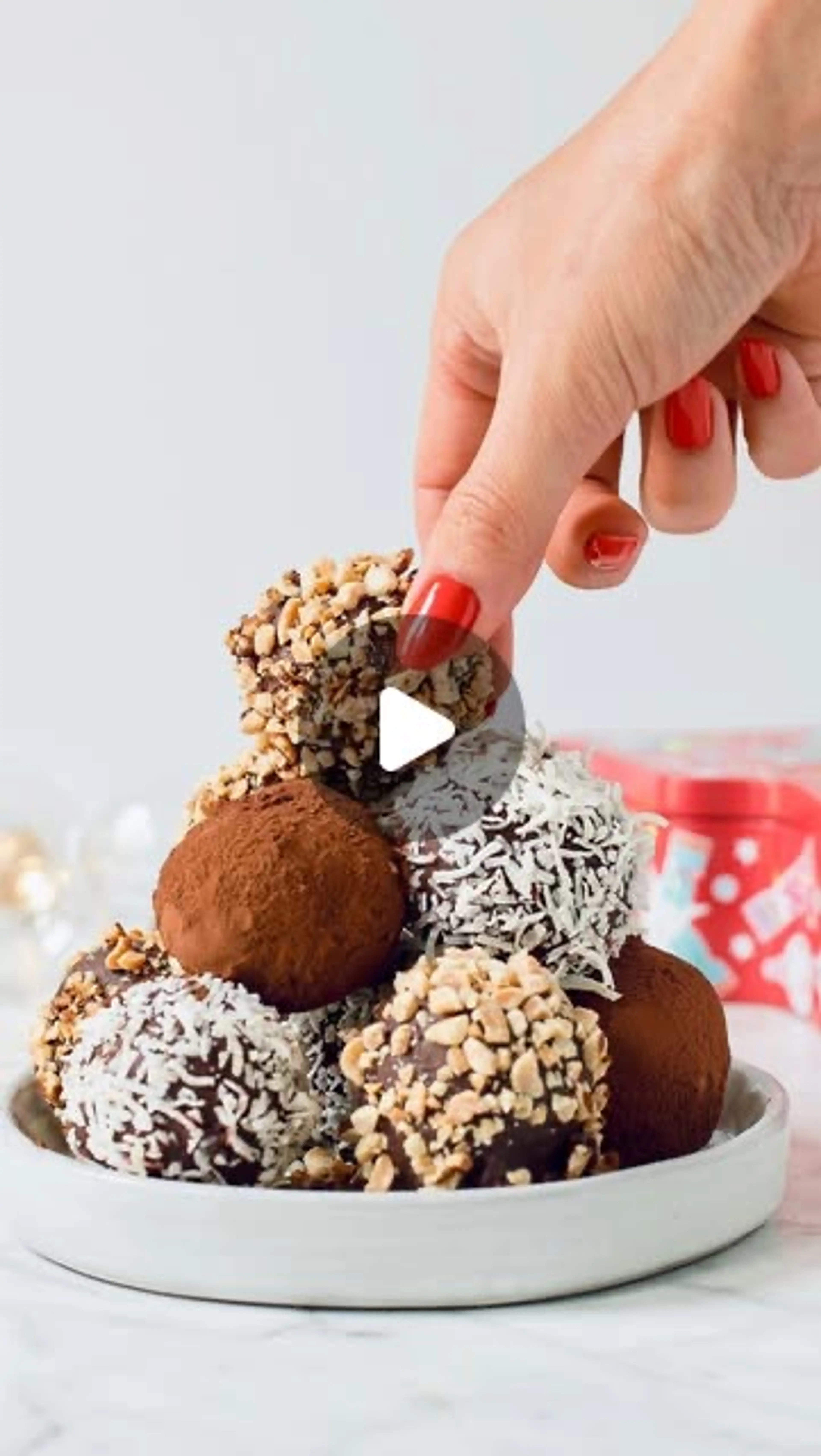 My Viral 5 Ingredient Rice Cake Truffles
