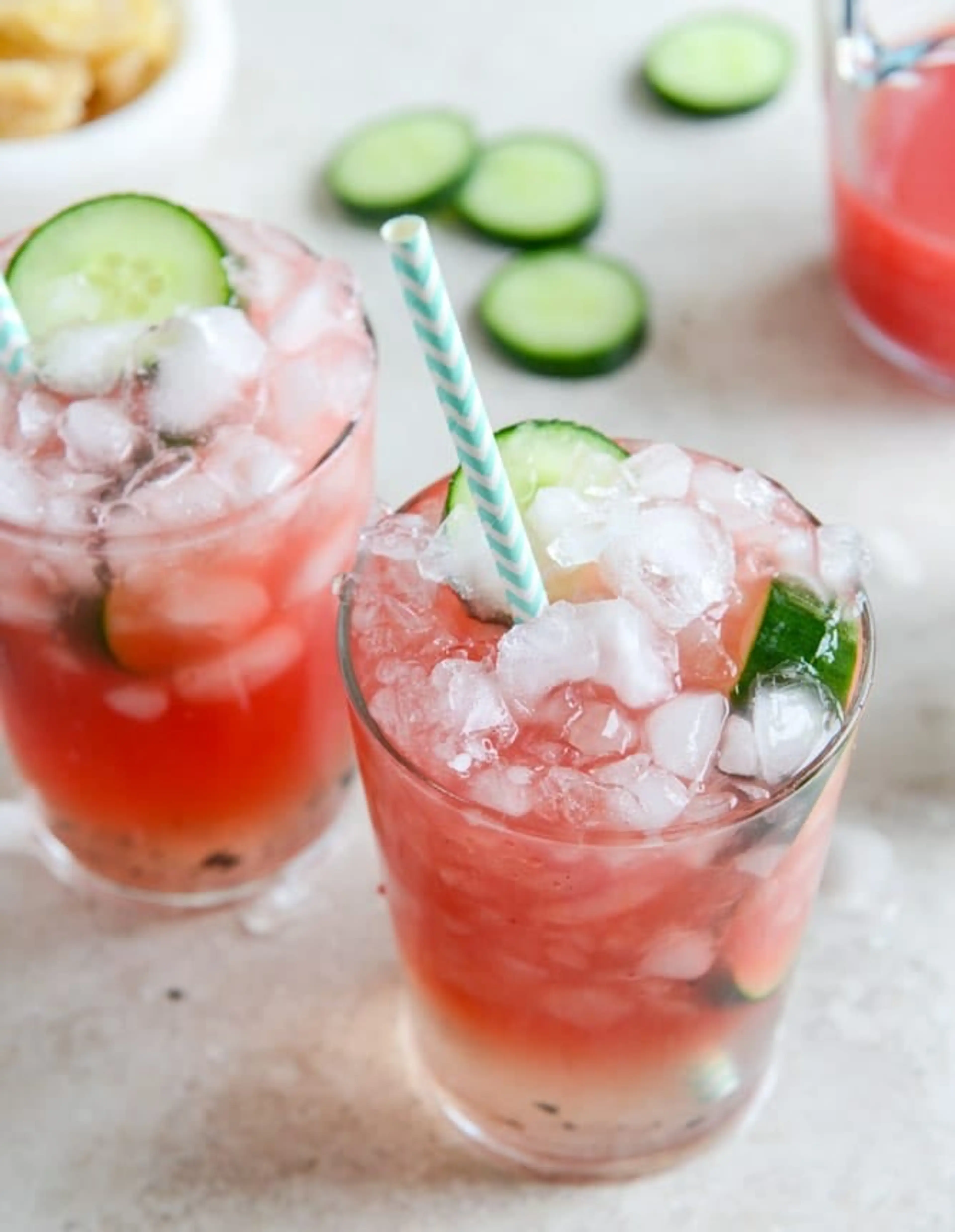 Watermelon Ginger Sparklers